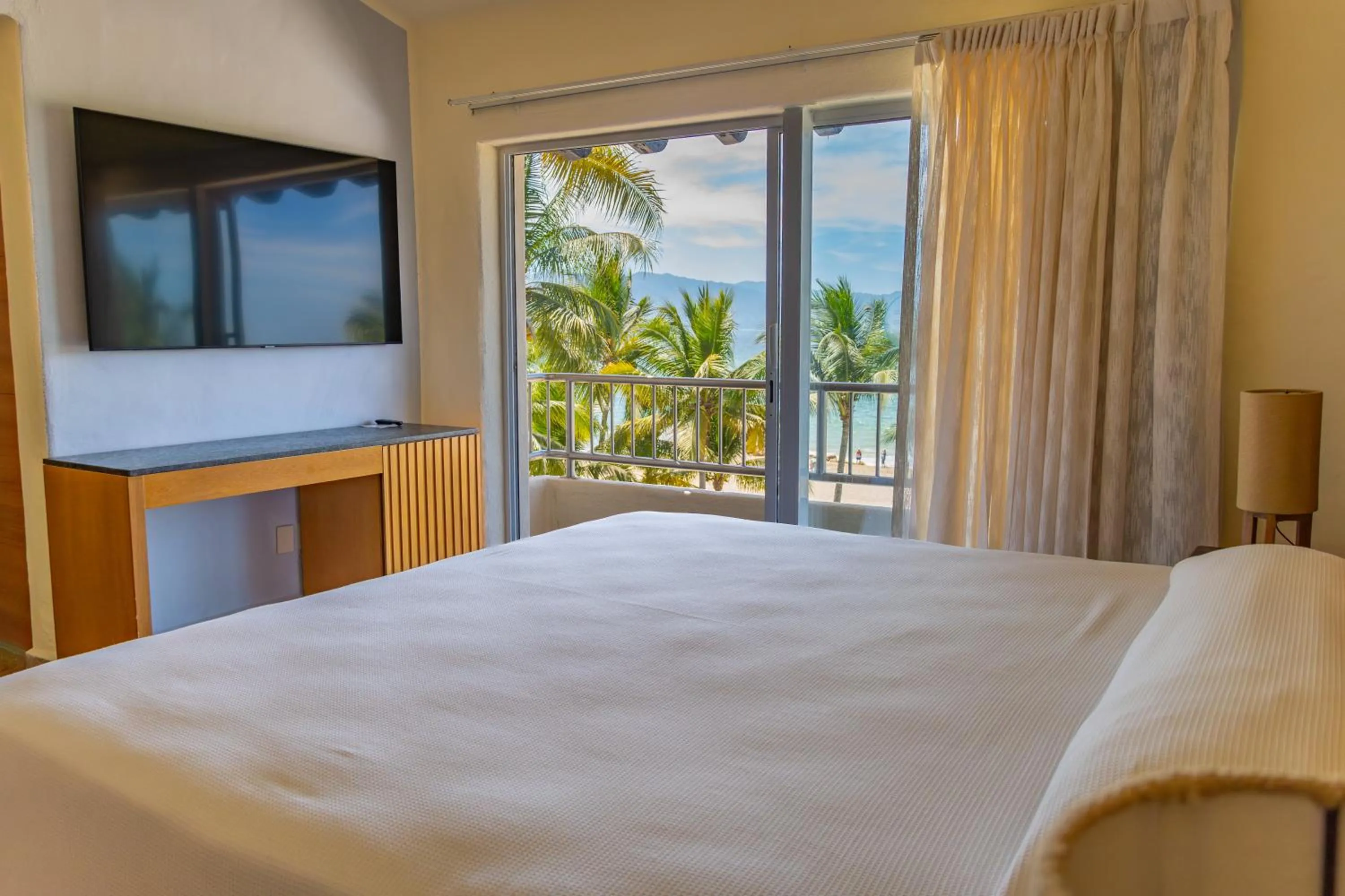 Deluxe Double Room with Side Sea View - single occupancy in Friendly Fun Vallarta Different Experiences - All Inclusive