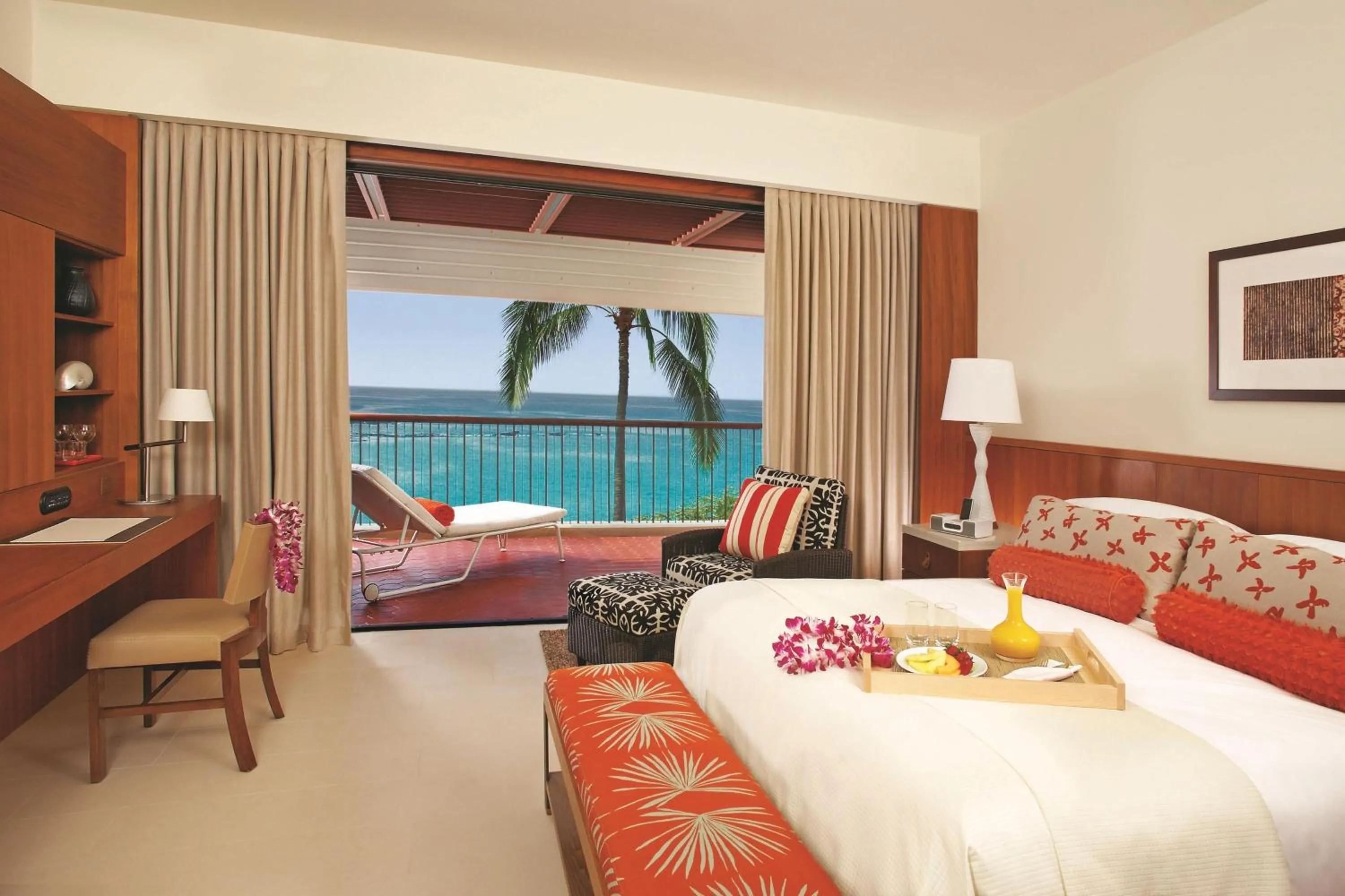 Ocean View Room  in Mauna Kea Beach Hotel, Autograph Collection