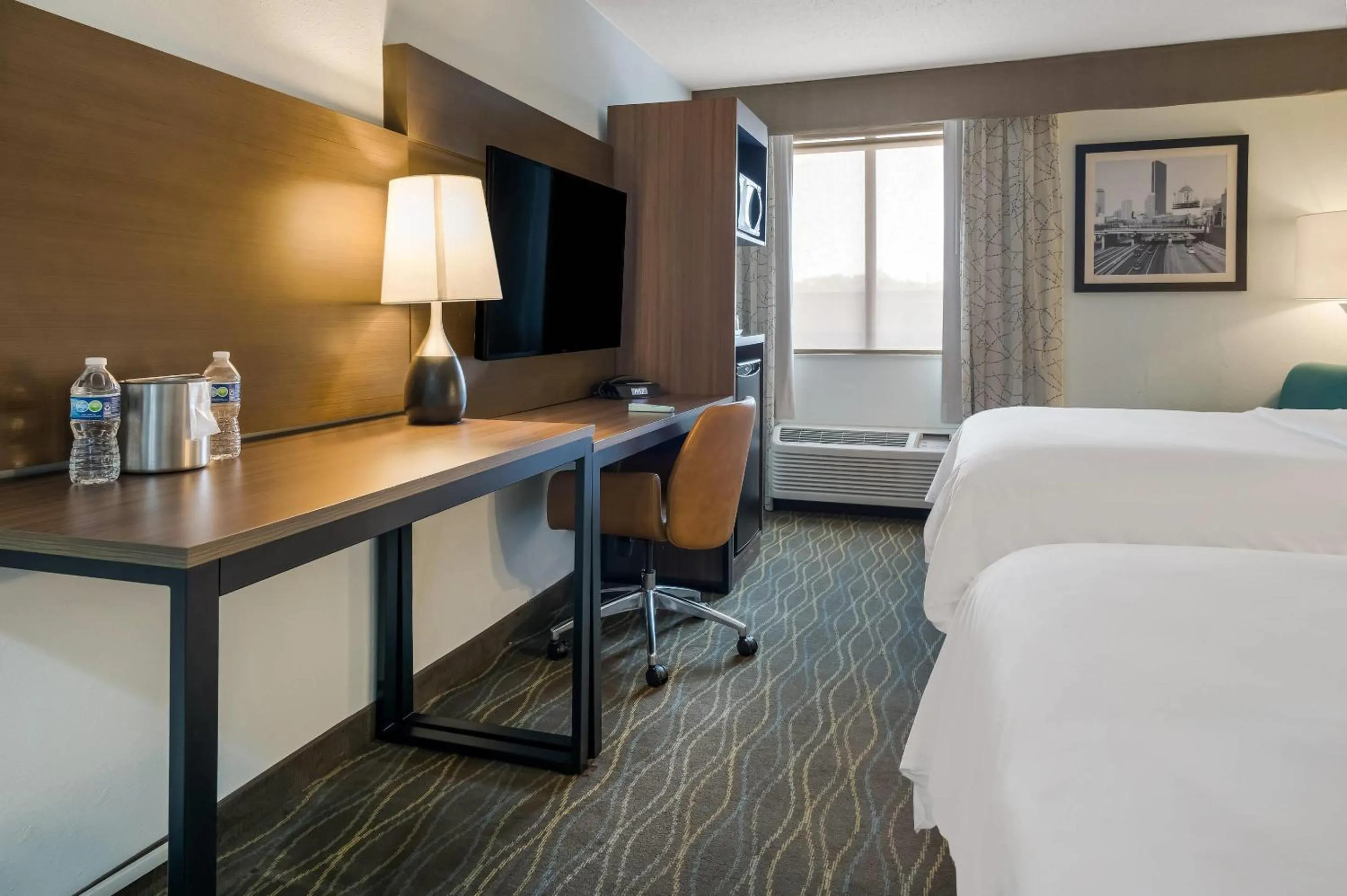 Queen Room with Two Queen Beds and River View - Non-Smoking in Radisson Hotel Grand Rapids Riverfront