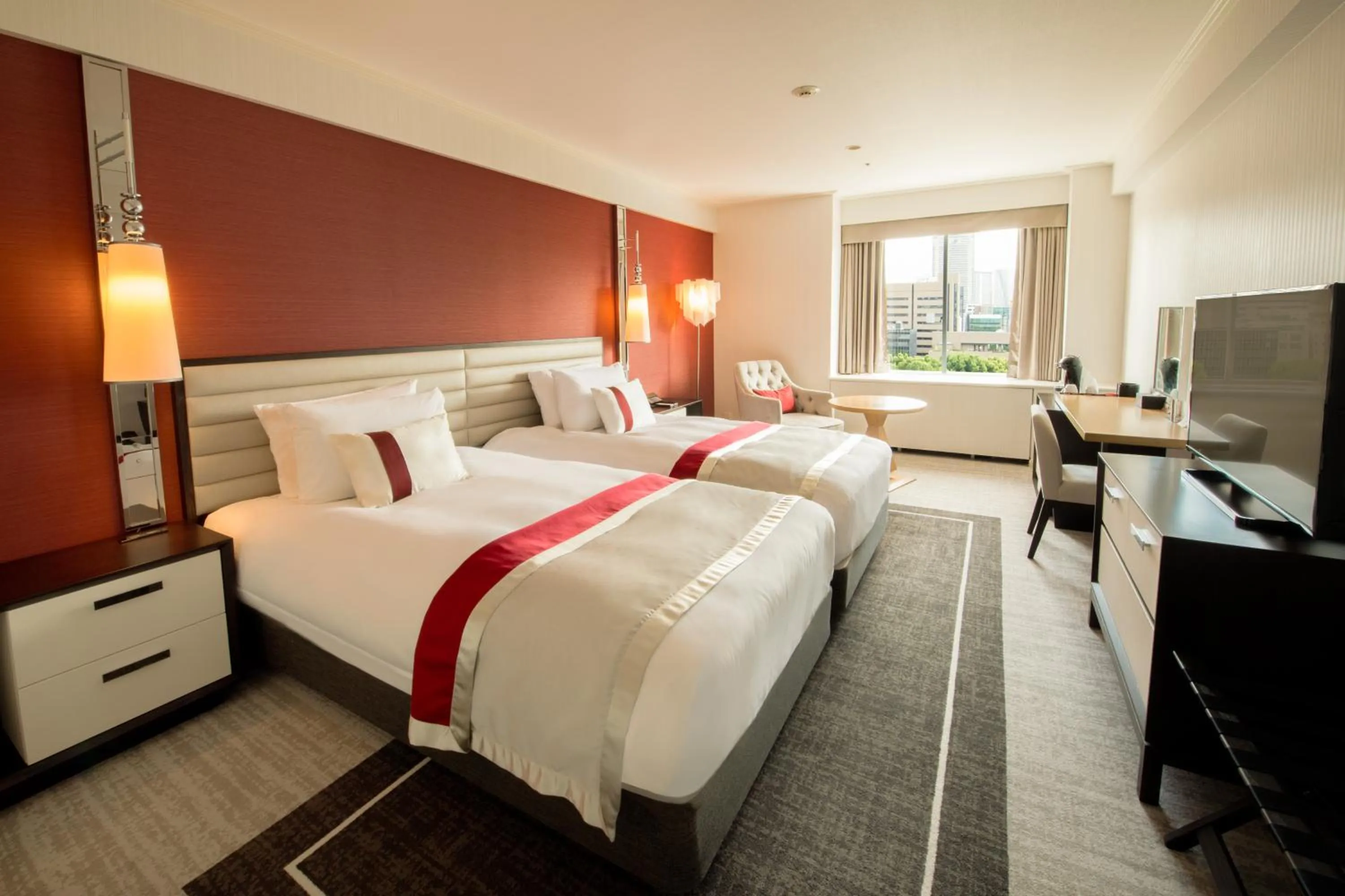 Deluxe Twin Room - Non-Smoking - Upper Floor in Tokyo Prince Hotel