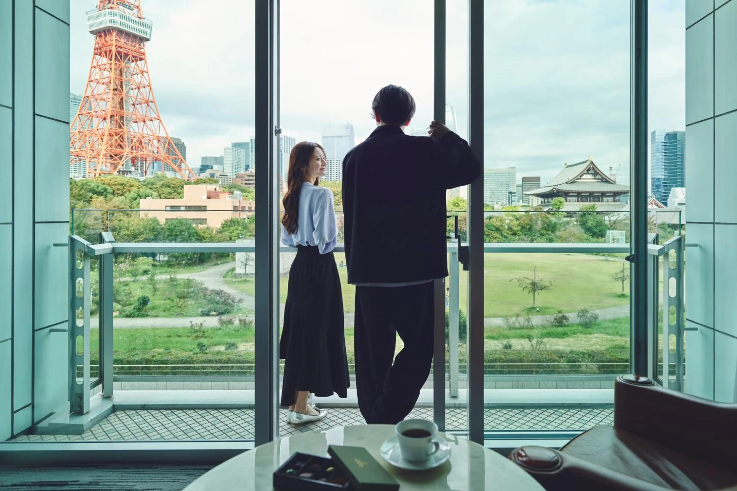 Deluxe Twin Room with Tokyo Tower View - Non Smoking (Extra bed added for 3rd adult person) in The Prince Park Tower Tokyo - Preferred Hotels & Resorts, LVX Collection