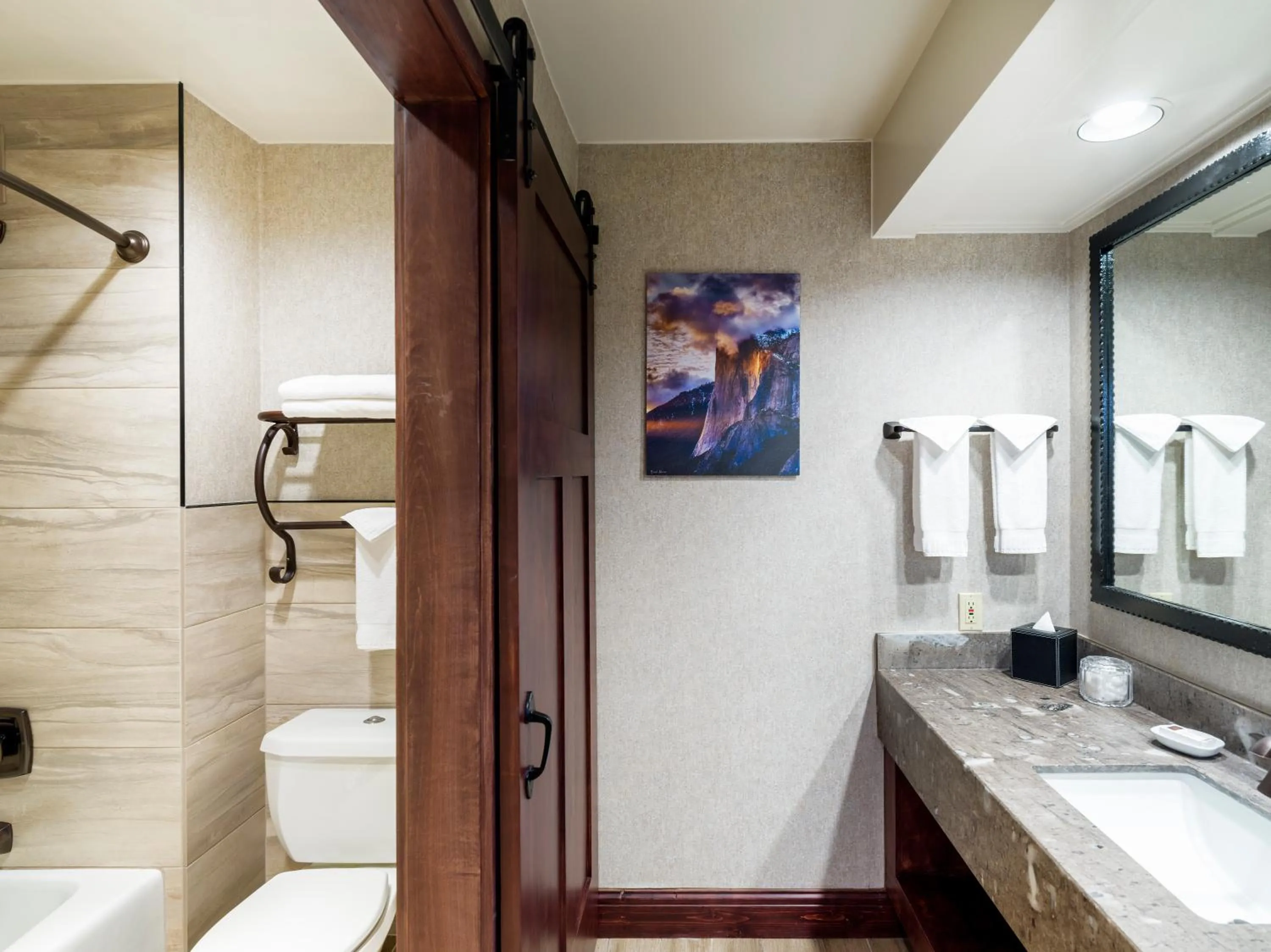 Deluxe Queen Room with Two Queen Beds in Tenaya at Yosemite