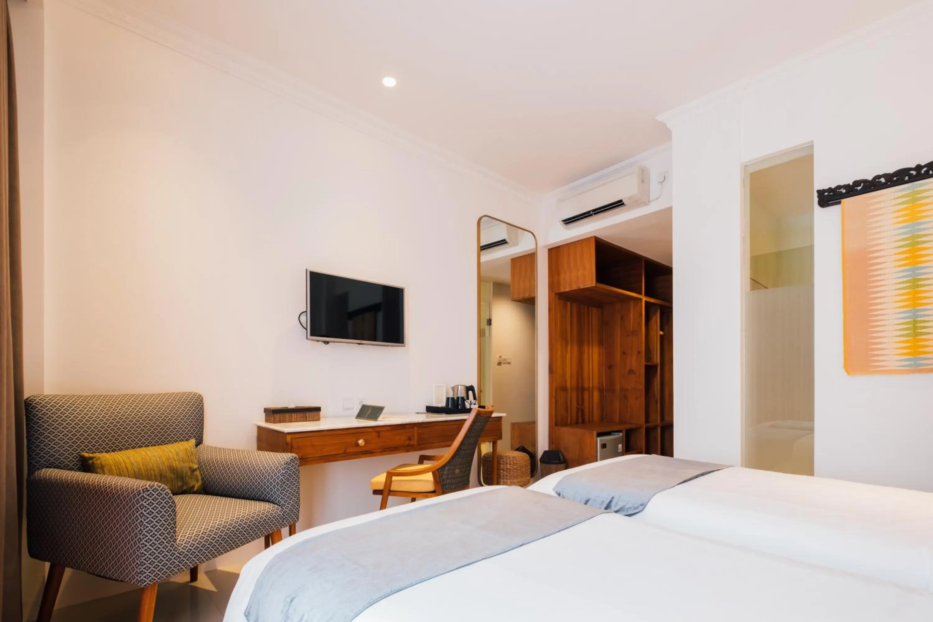 Superior Double or Twin Room with Pool View in Umpadhi Canggu