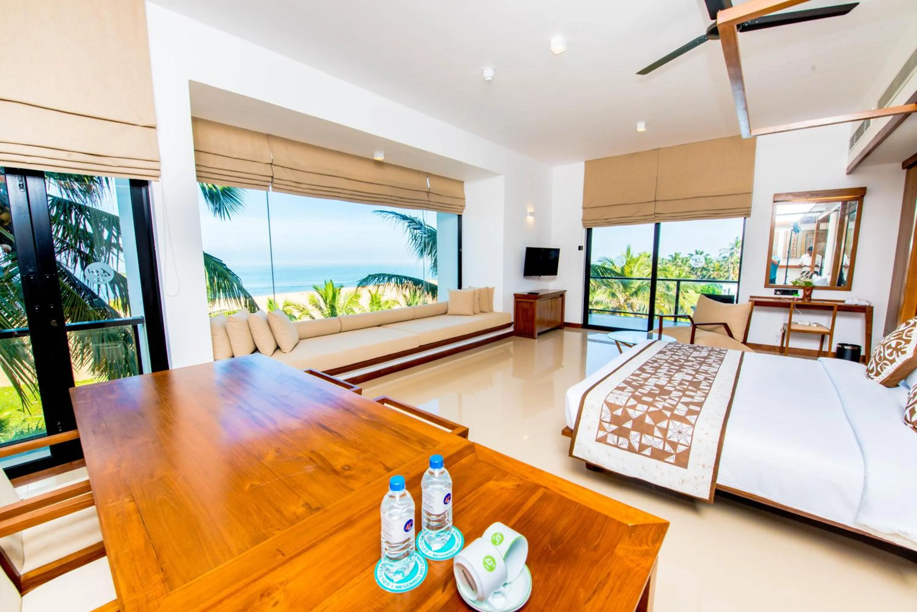 Junior Suite with Sea View (Early Check-in & Late Check-out on availability basis, 10% off on A La Carte and 15% off on Spa) - single occupancy in Goldi Sands Hotel