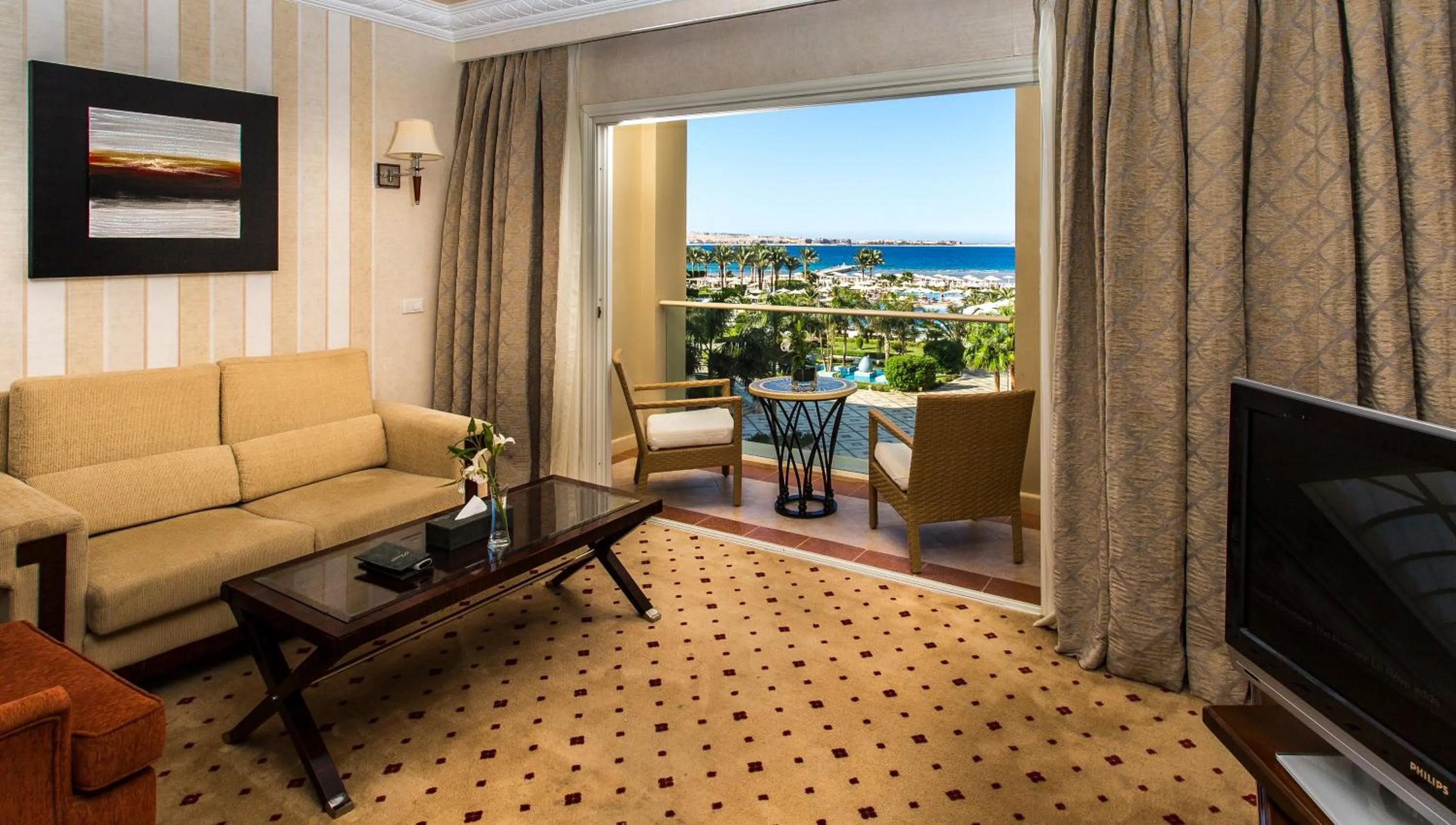 Jacuzzi Suite Sea and Pool View with VIP Package in Premier Le Reve Hotel & Spa Sahl Hasheesh - Adults Only 16 Years Plus