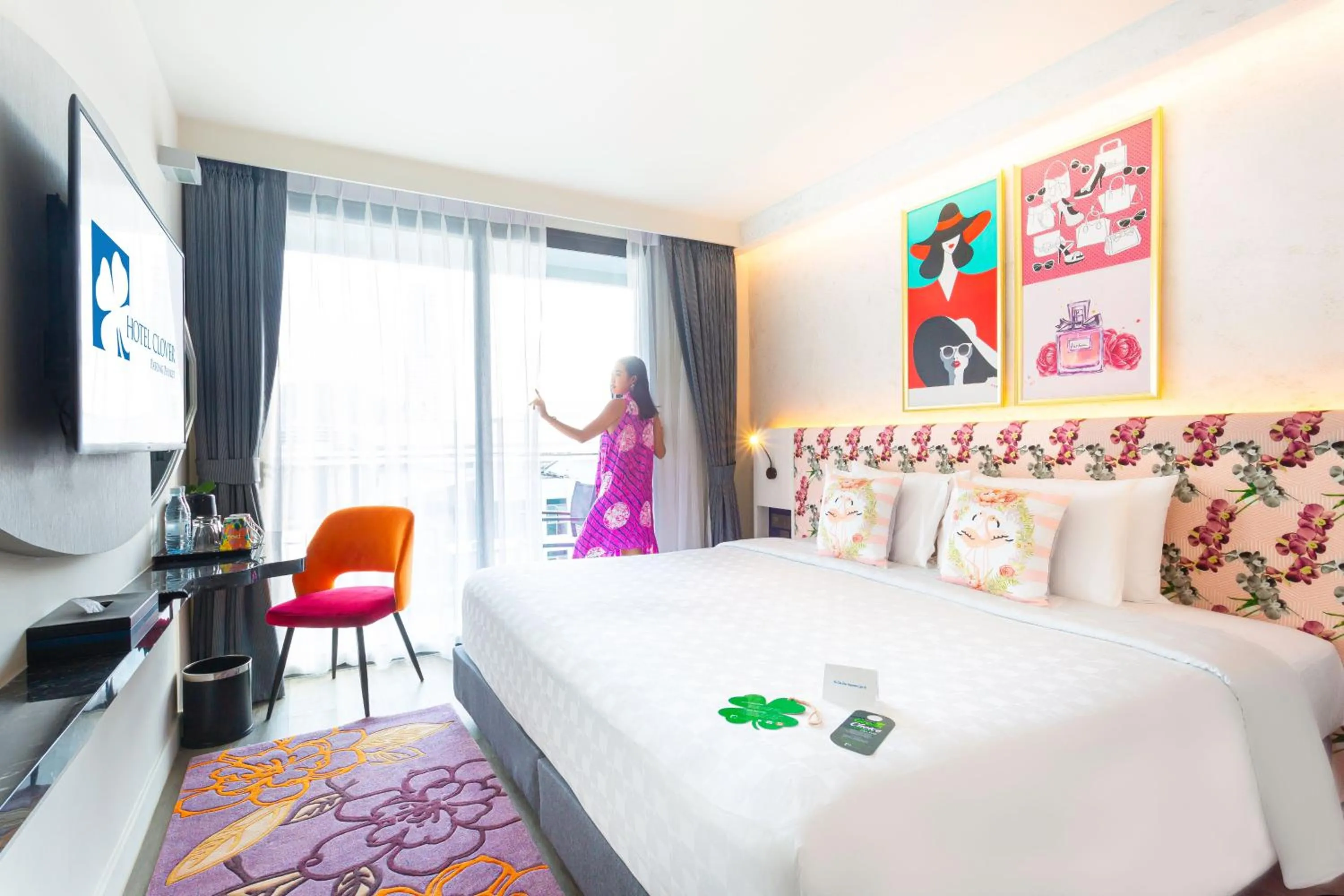 Premier Room with Balcony in Hotel Clover Patong Phuket - SHA Plus