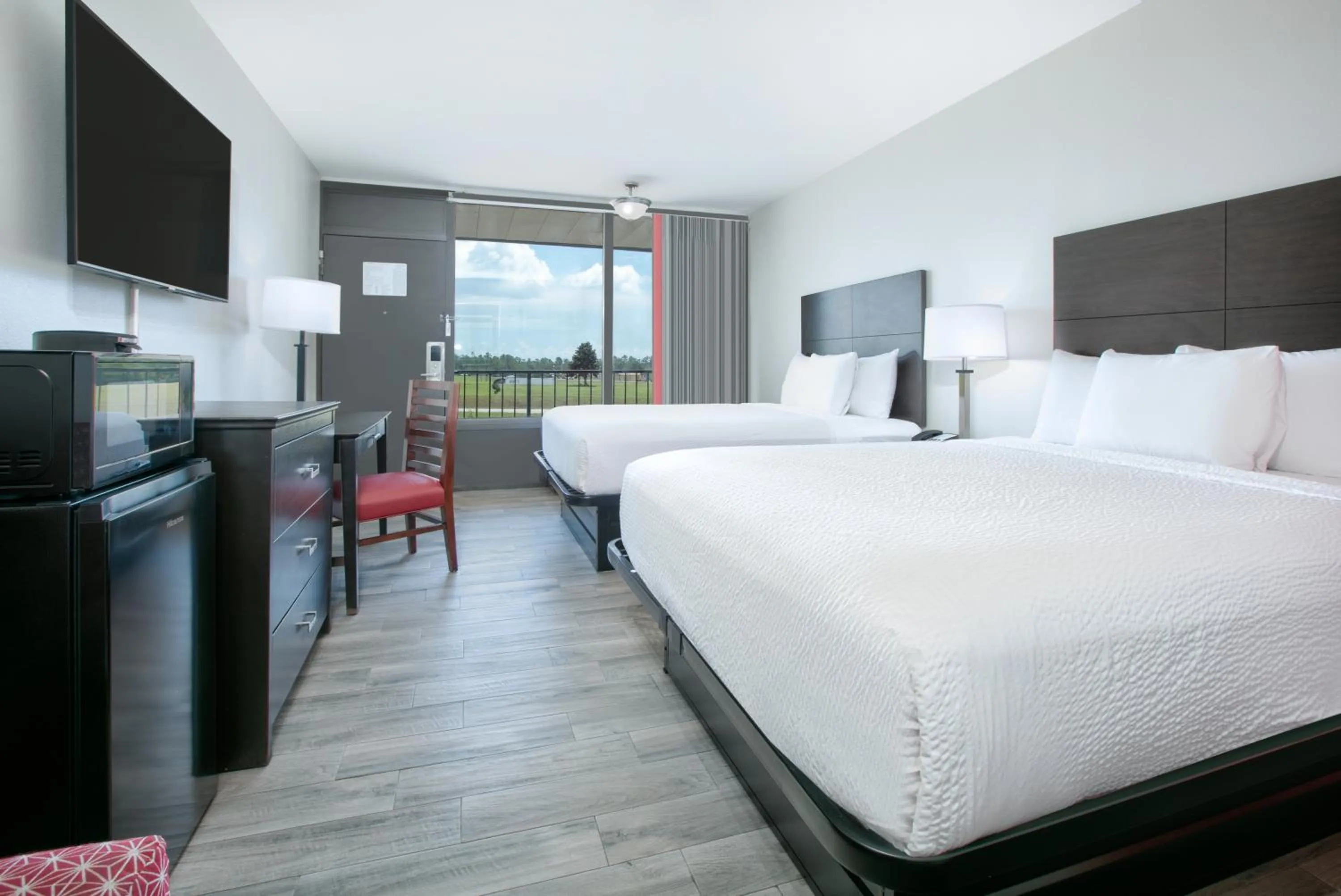 Queen Room with Two Queen Beds - Exterior Room/Pet Friendly - Non-Smoking in Ramada by Wyndham Diamondhead I-10 Gulfport