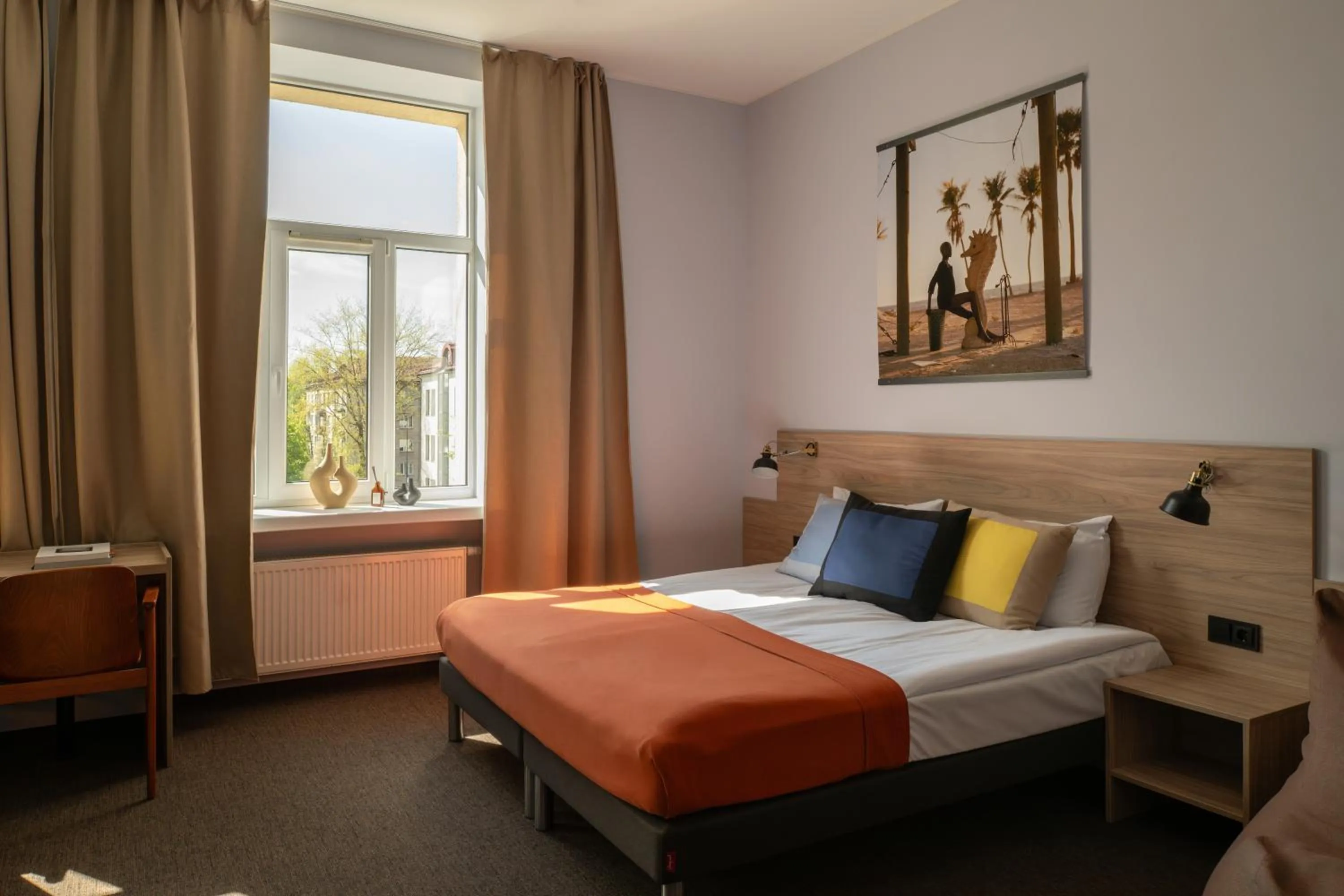 Refurbished Standard Double Room in Corner Hotel