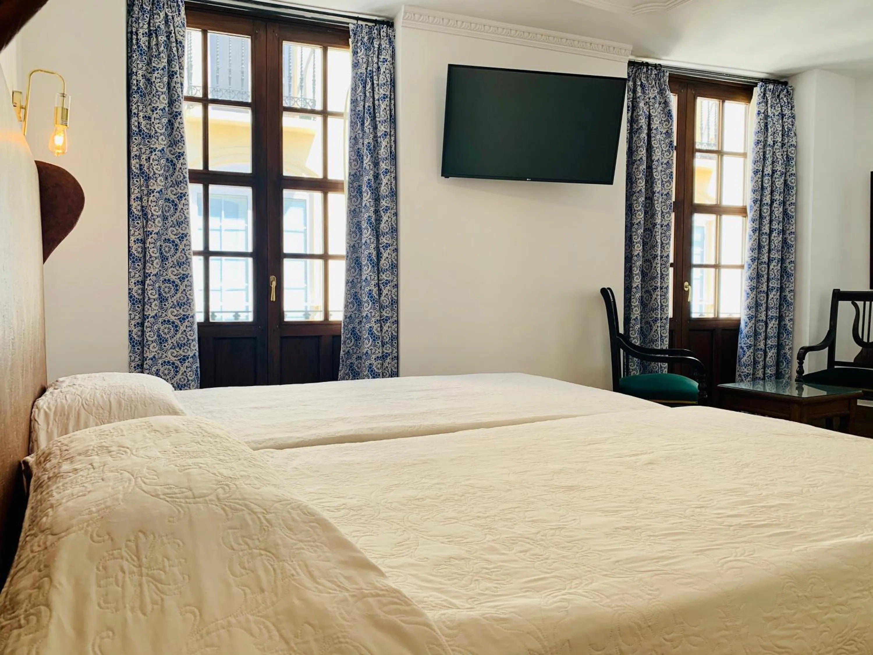 Deluxe Double or Twin Room with City View in Hotel Don Miguel