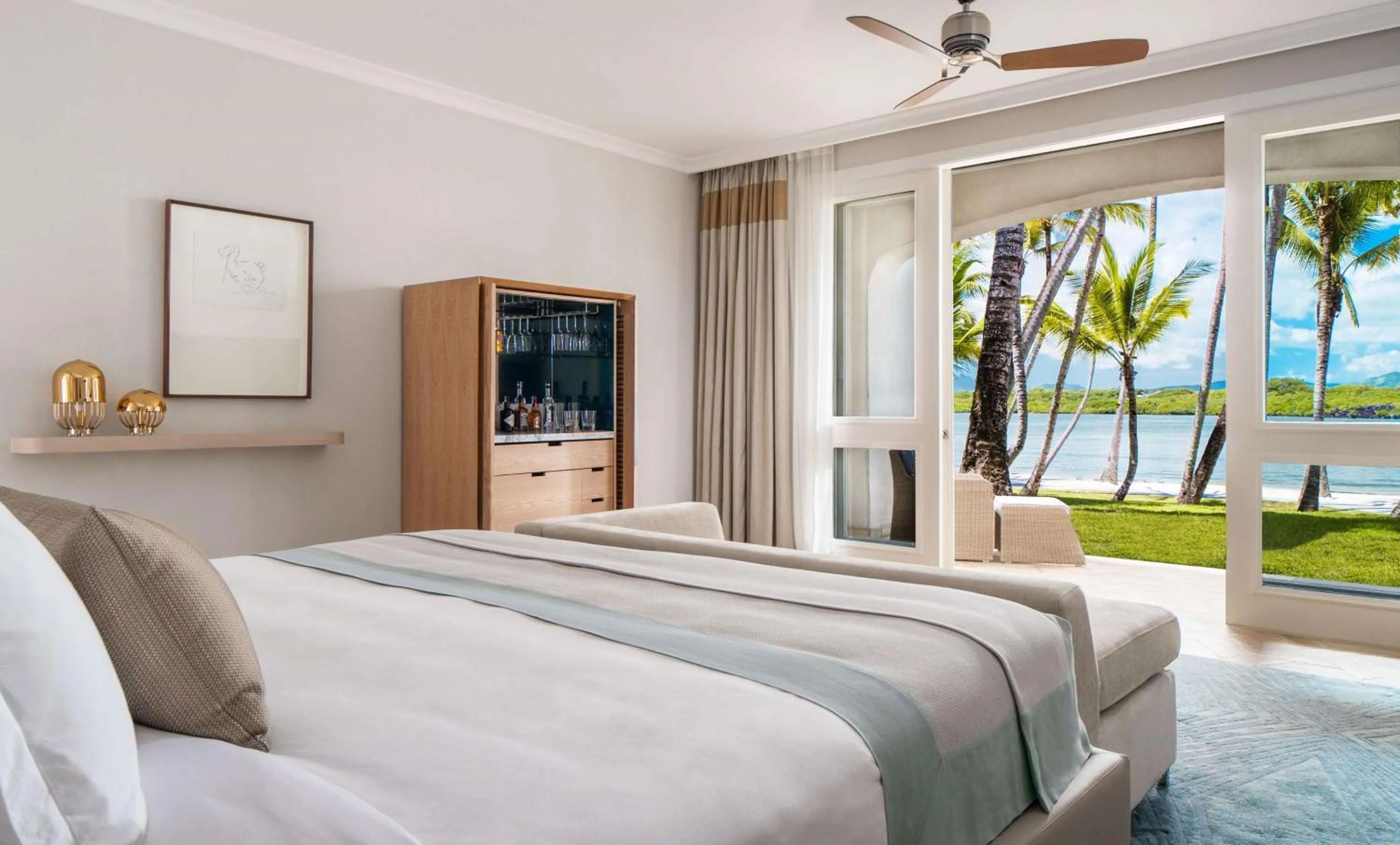 Lagoon room in One&Only Le Saint Géran, Mauritius