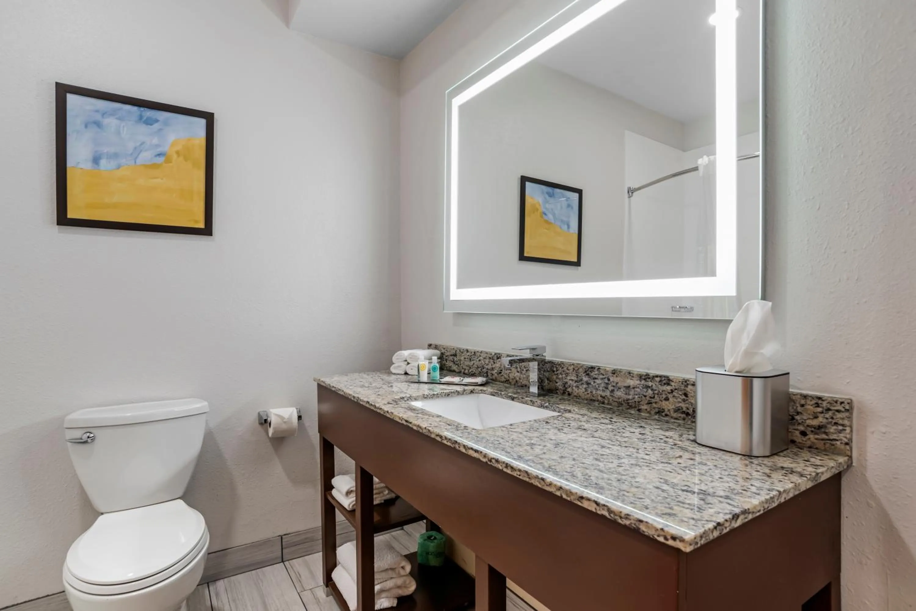 Queen Suite with Two Queen Beds - Non-Smoking in Comfort Suites Hattiesburg near University