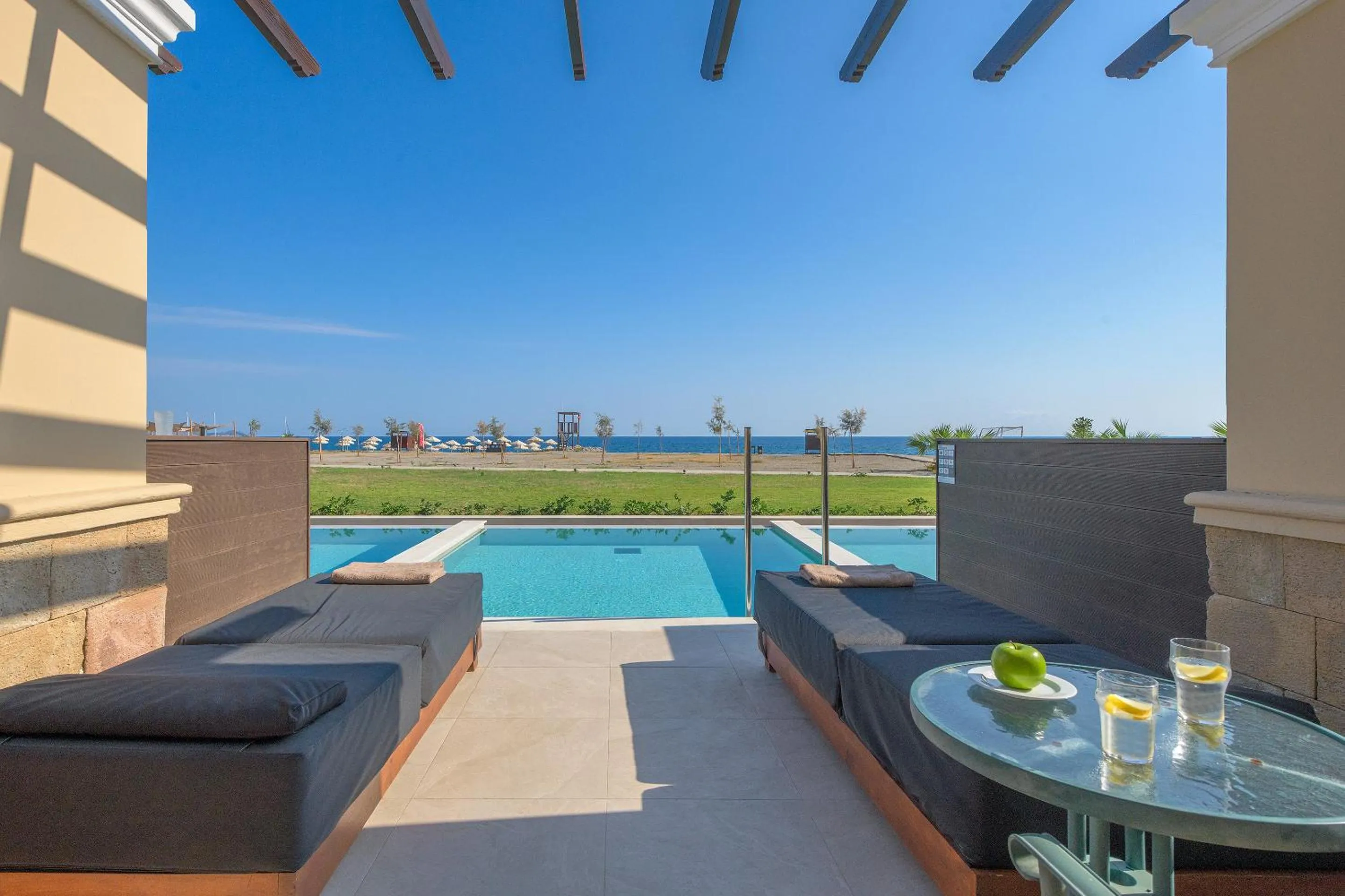 Family Suite with Private Pool & Beachfront in Lindos Imperial Resort & Spa