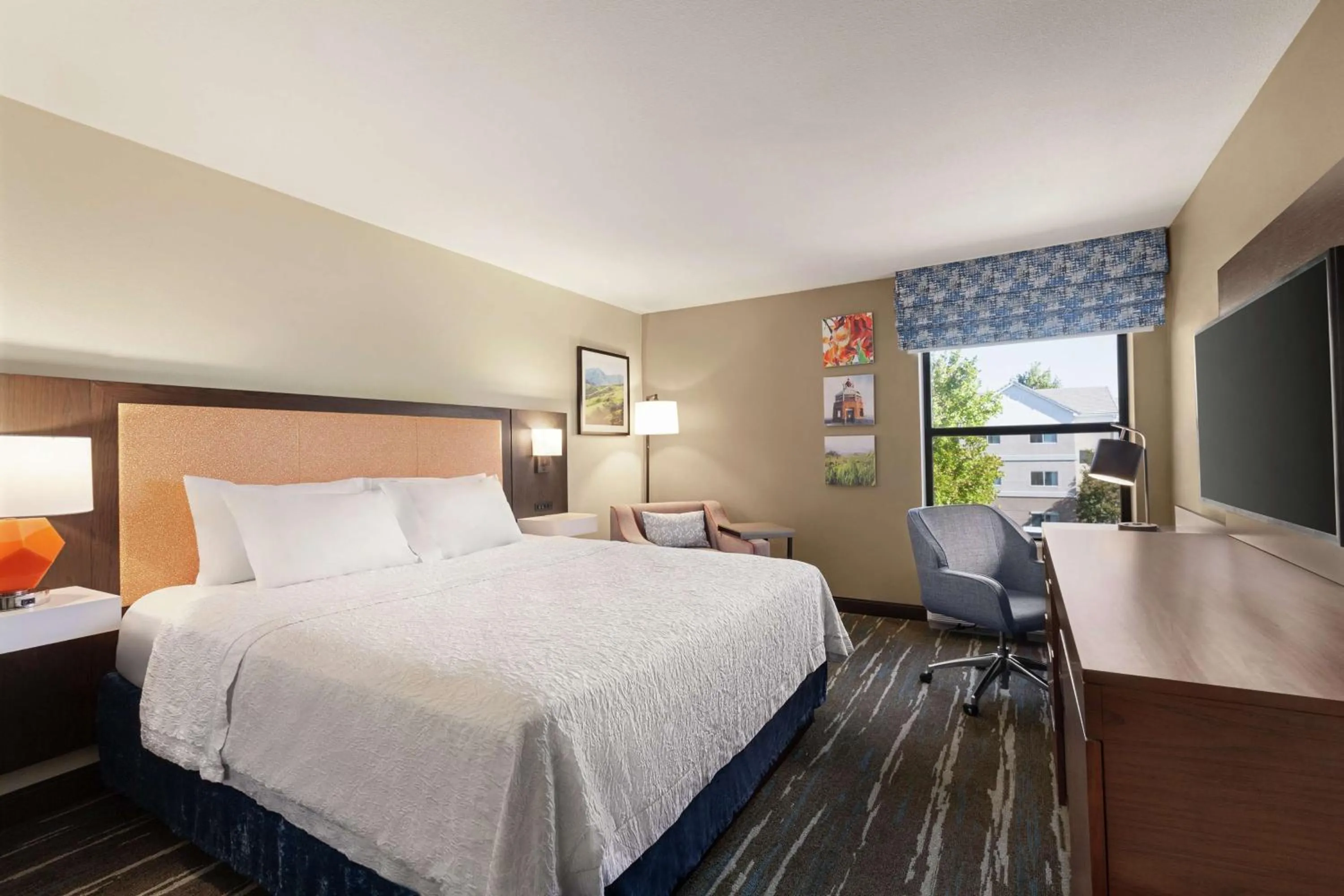 King Room with King Bed - Non-Smoking in Hampton Inn Tracy