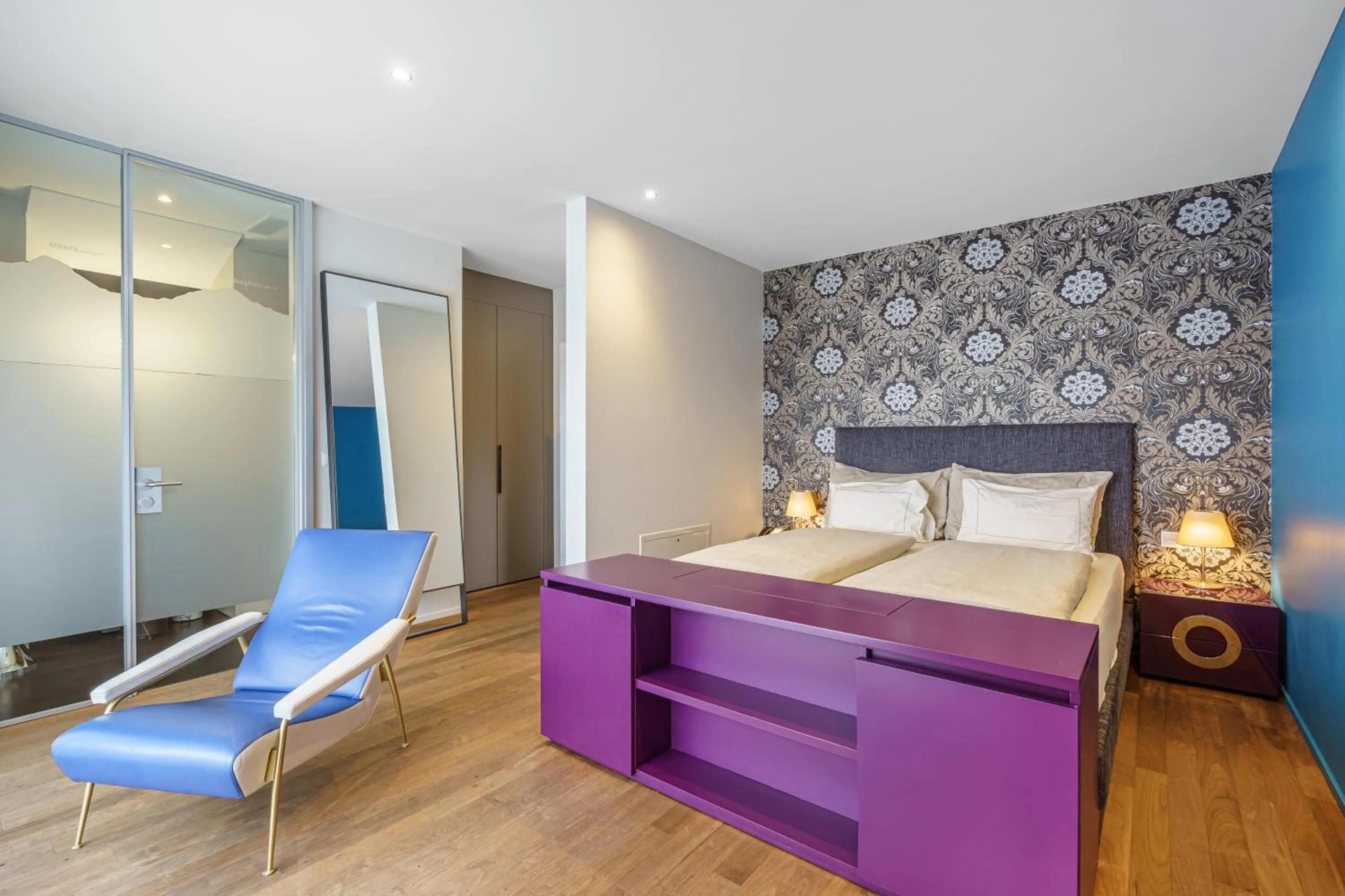 Superior Double Room with Balcony - single occupancy in Hotel Du Nord