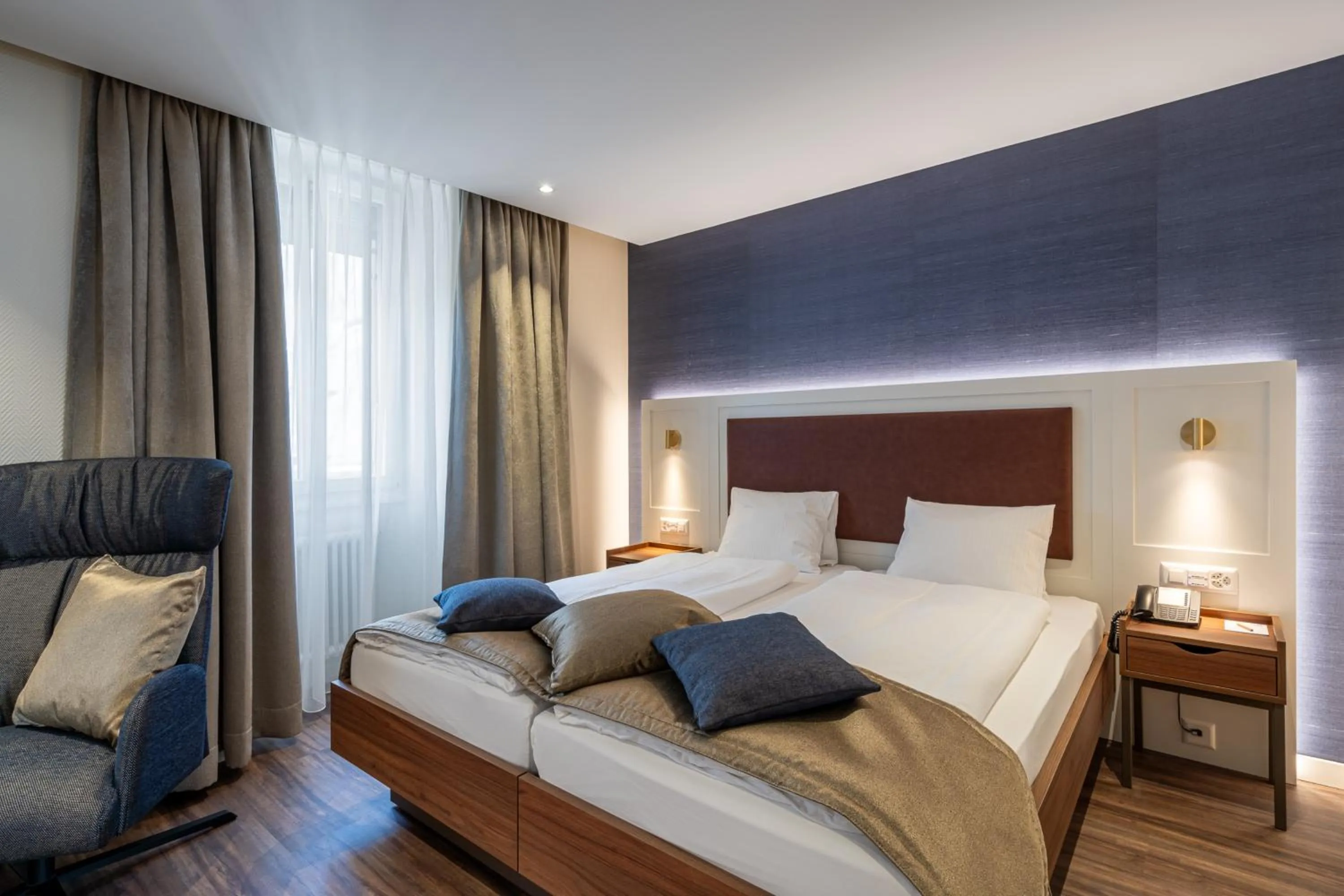 Triple Room - single occupancy in Hotel Du Nord