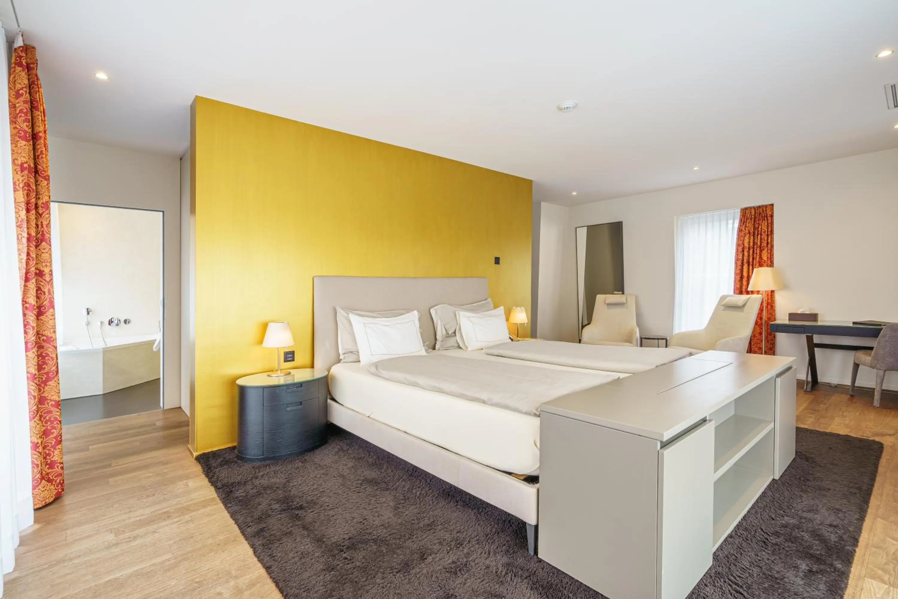 Panoramic Junior Suite with Balcony - single occupancy in Hotel Du Nord