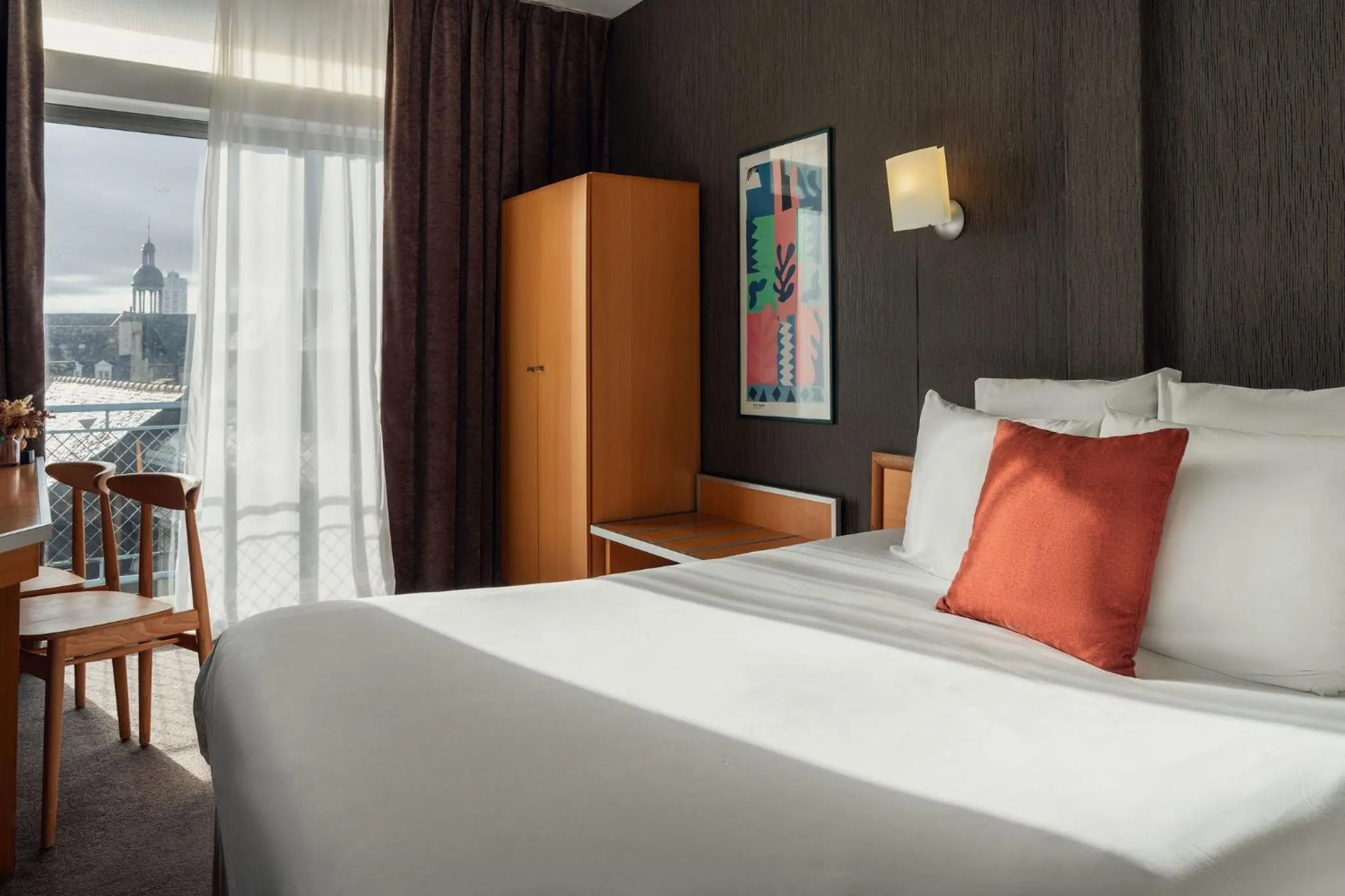 Double Room - single occupancy in Hotel Des Lices, Rennes Centre