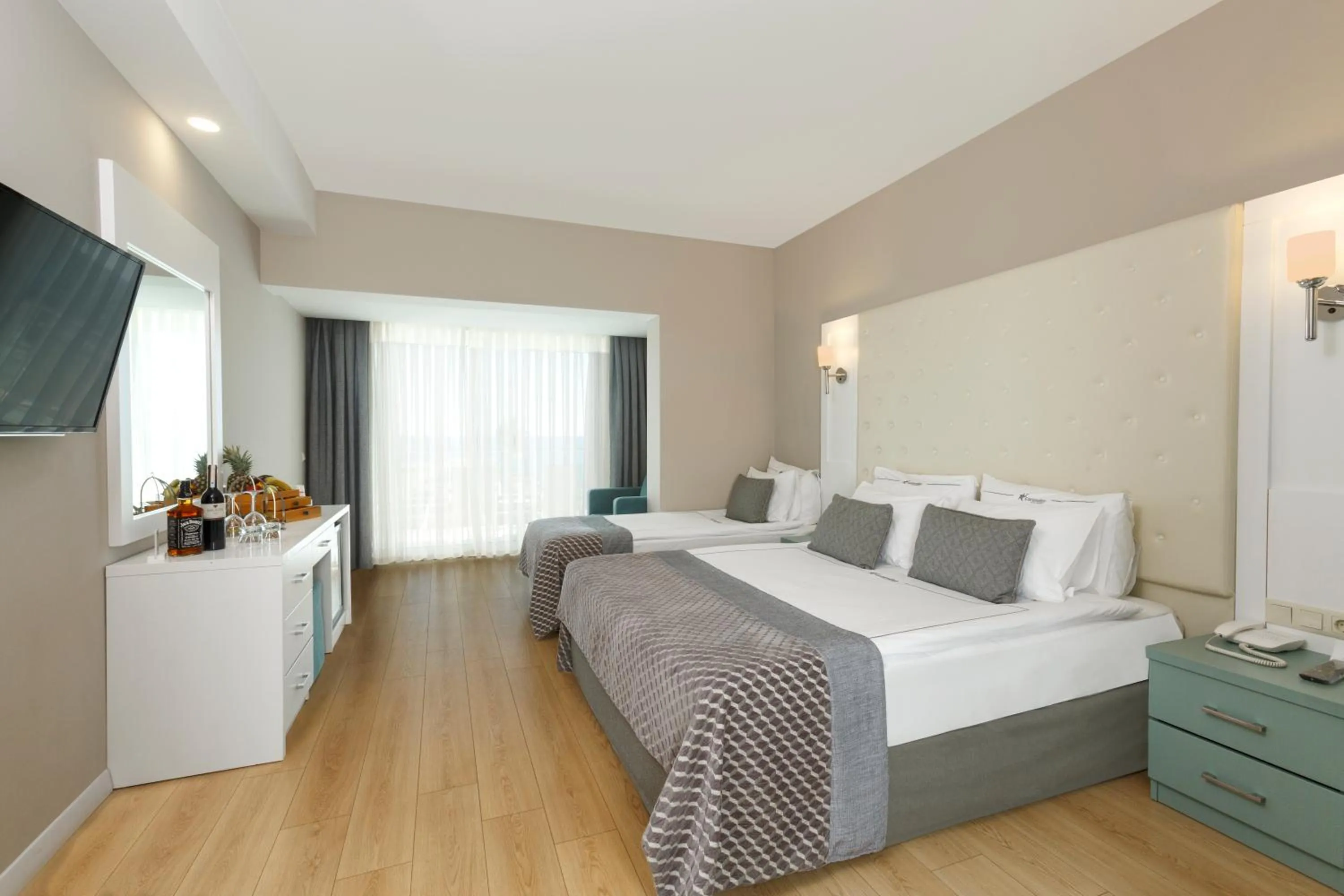 Superior Room with Sea View in Corendon Playa Kemer Hotel
