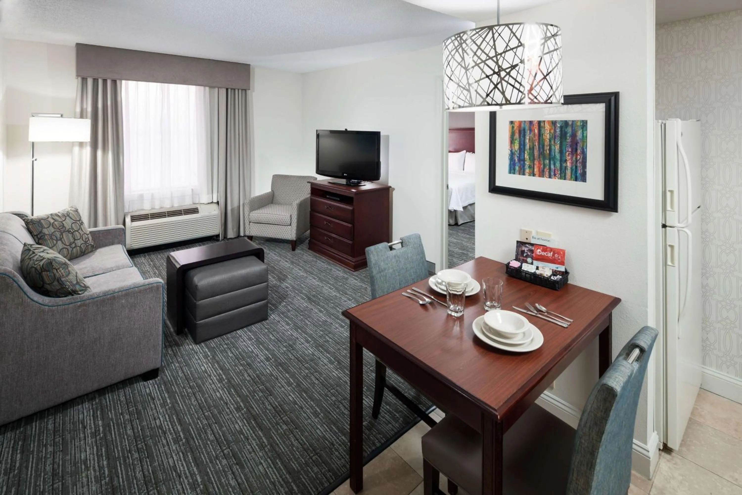 King Suite with Accessible Tub - Mobility and Hearing Access/Non-Smoking in Homewood Suites by Hilton Huntsville-Village of Providence