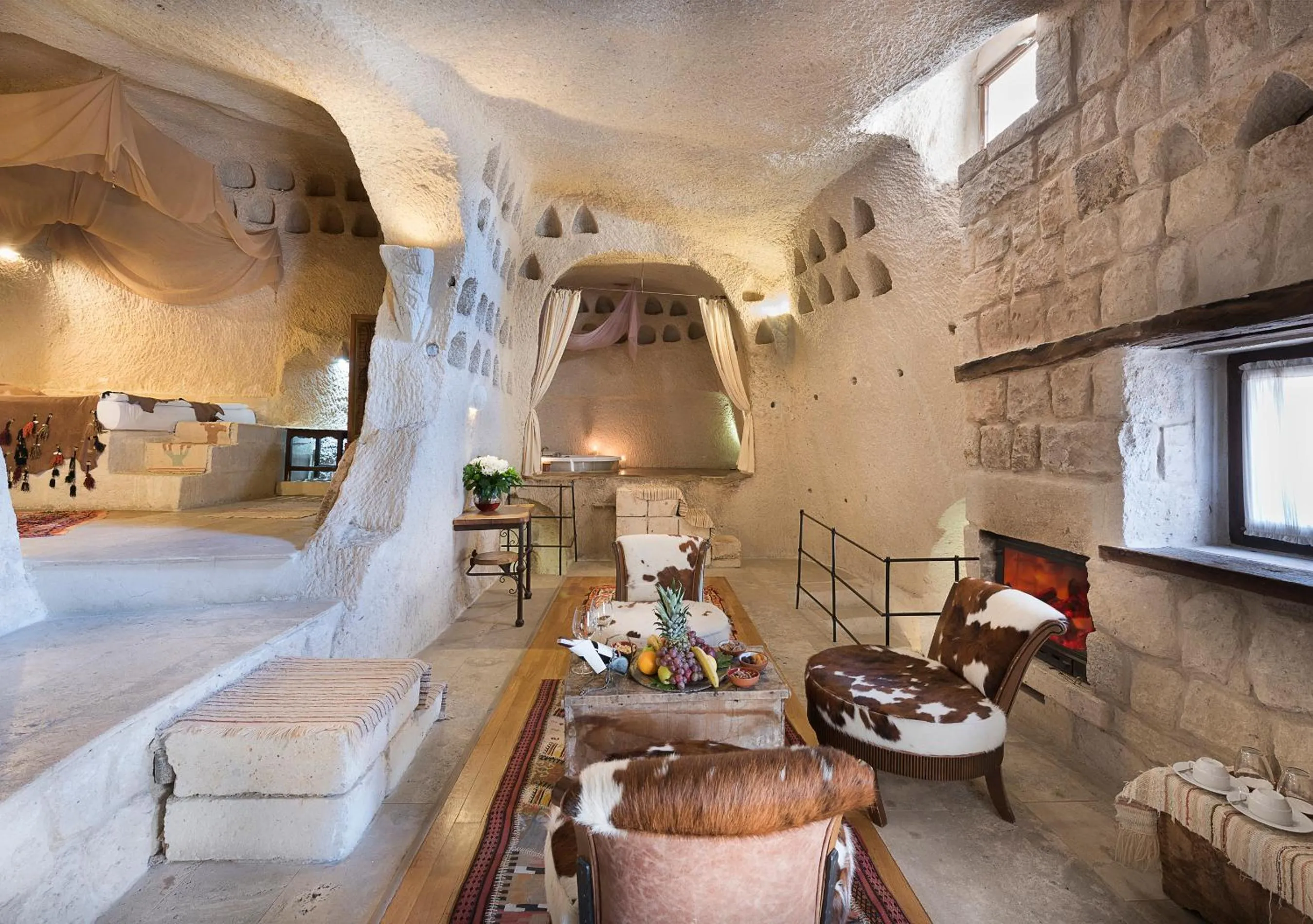 Presidential Cave Suite in Anatolian Houses Cave Hotel & SPA