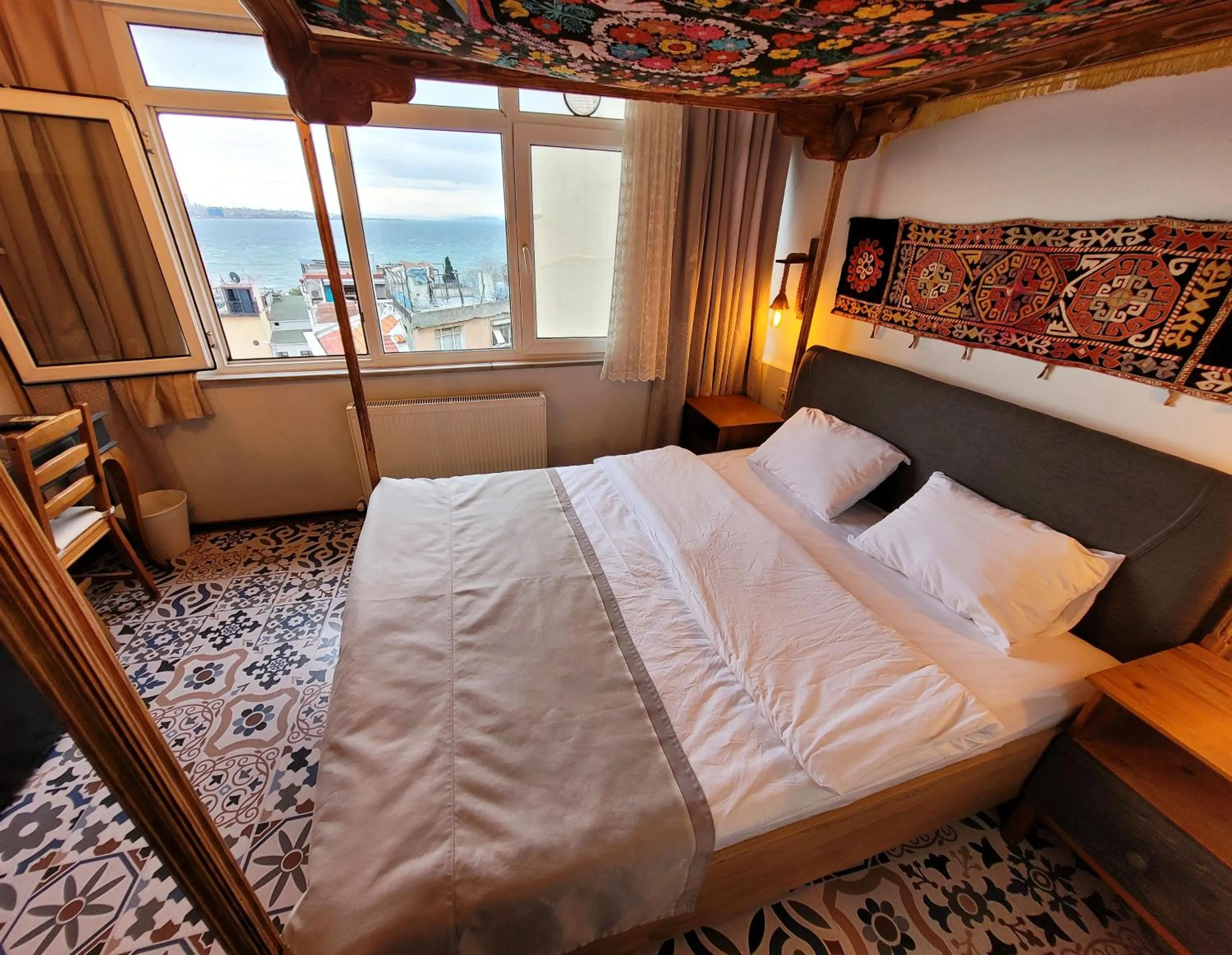 Double Room with Sea View in Marmara Guesthouse