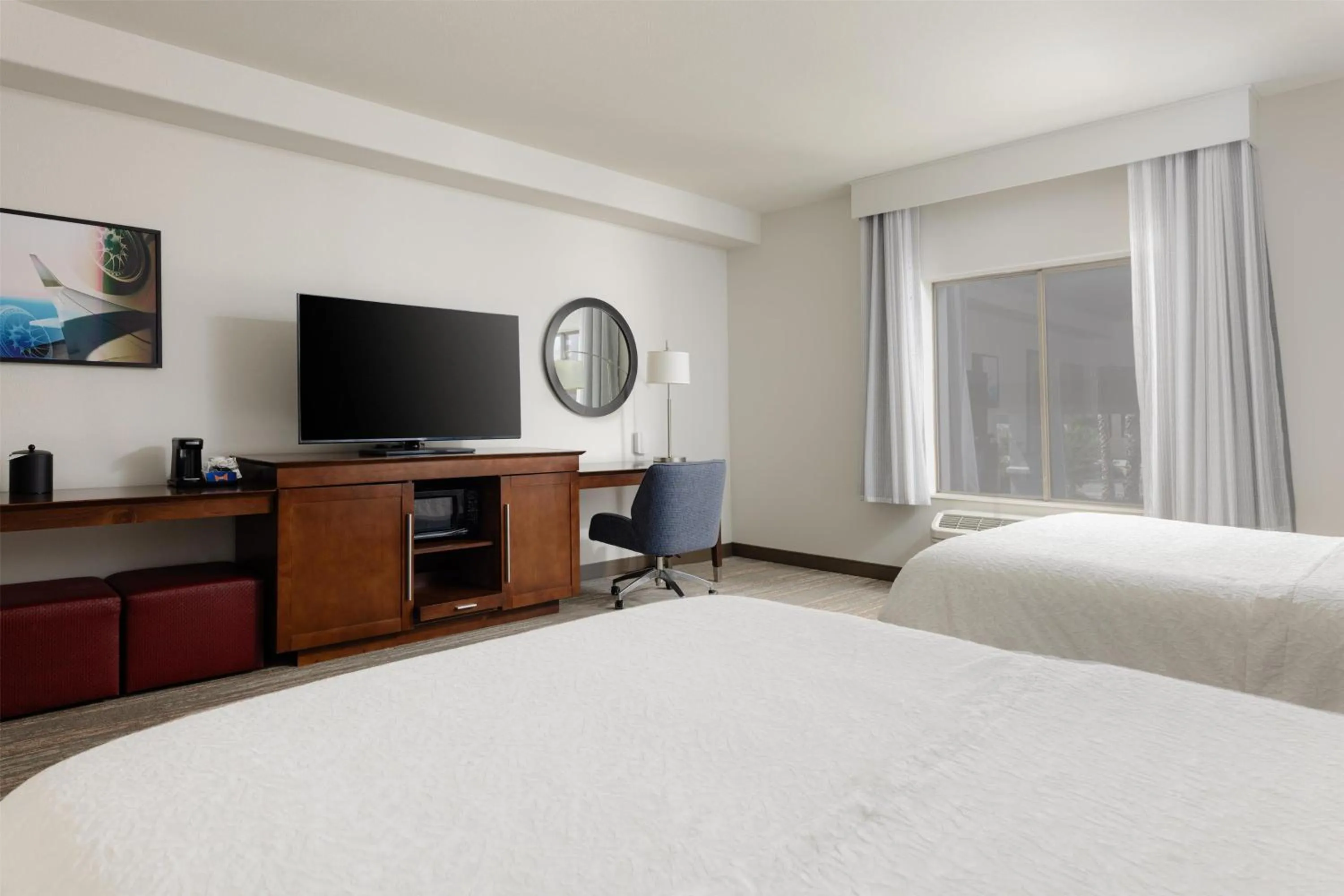 Queen Studio Suite with Two Queen Beds - Non-Smoking in Hampton Inn & Suites Palmdale