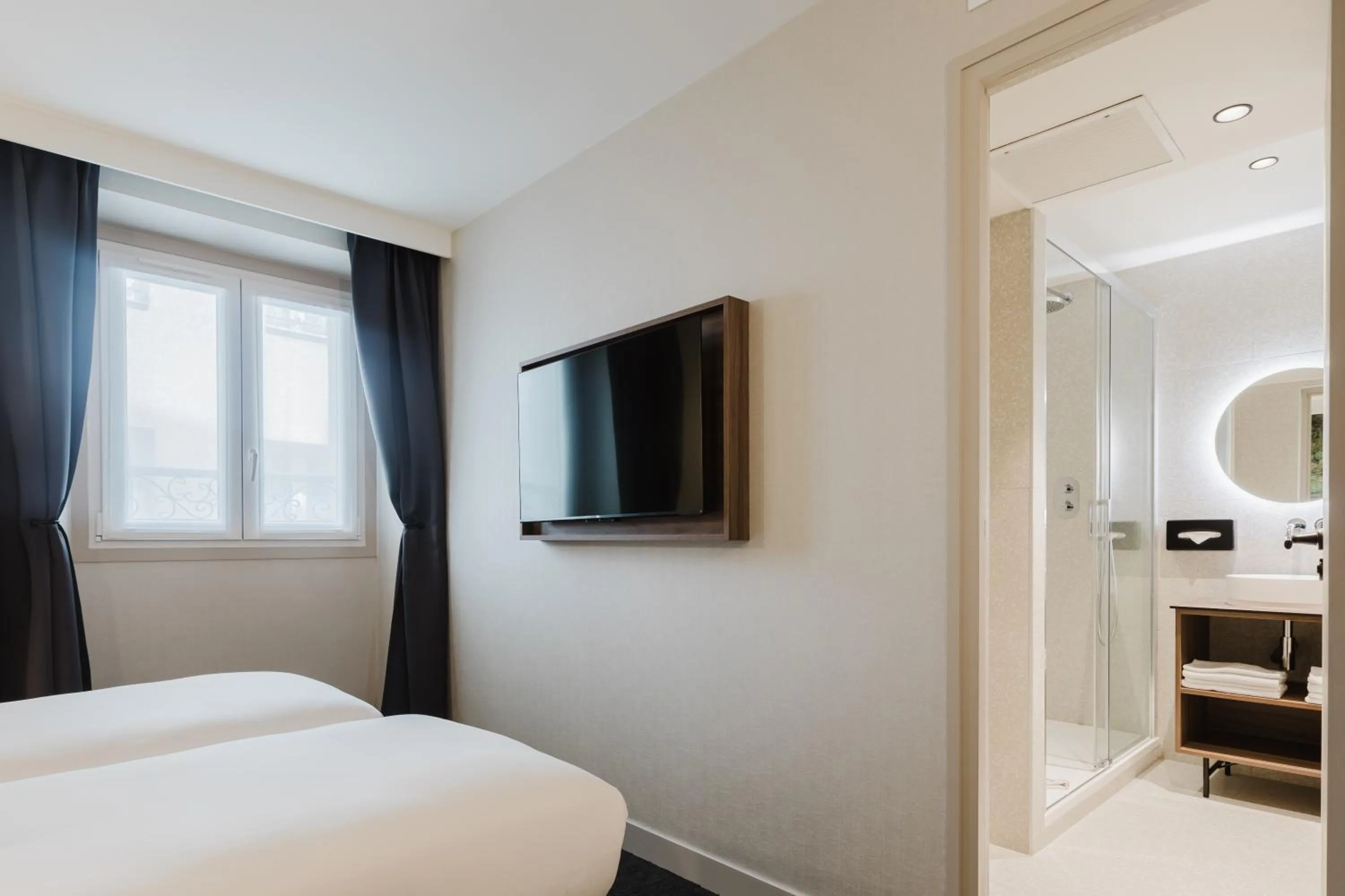 Twin Room in Hotel Prince Albert Opéra