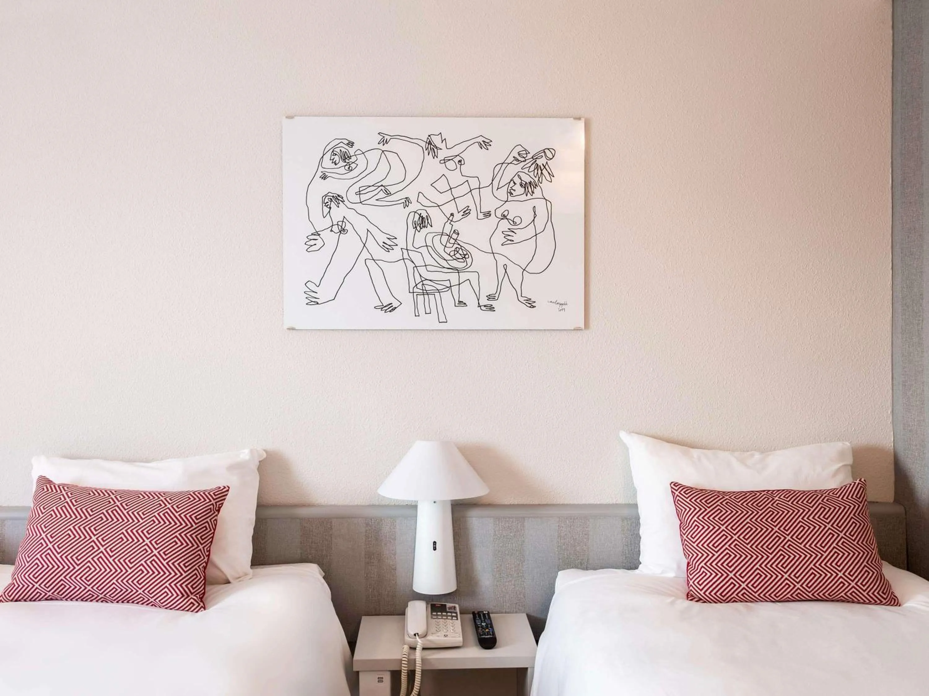 Twin Room in Ibis Valencia Alfafar