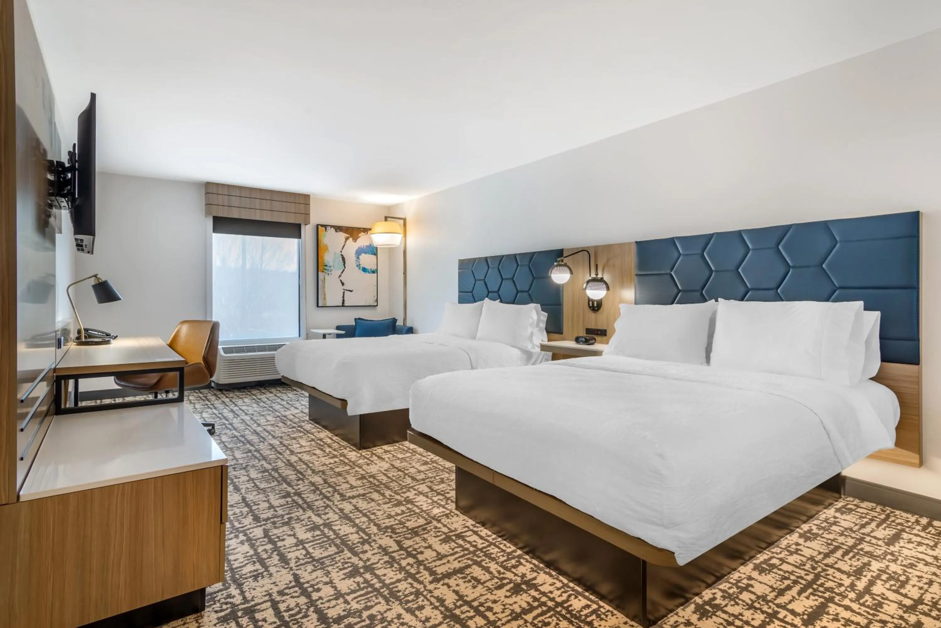 Room with Two Queen Beds - Non-Smoking in Hampton Inn Atlanta-Stockbridge