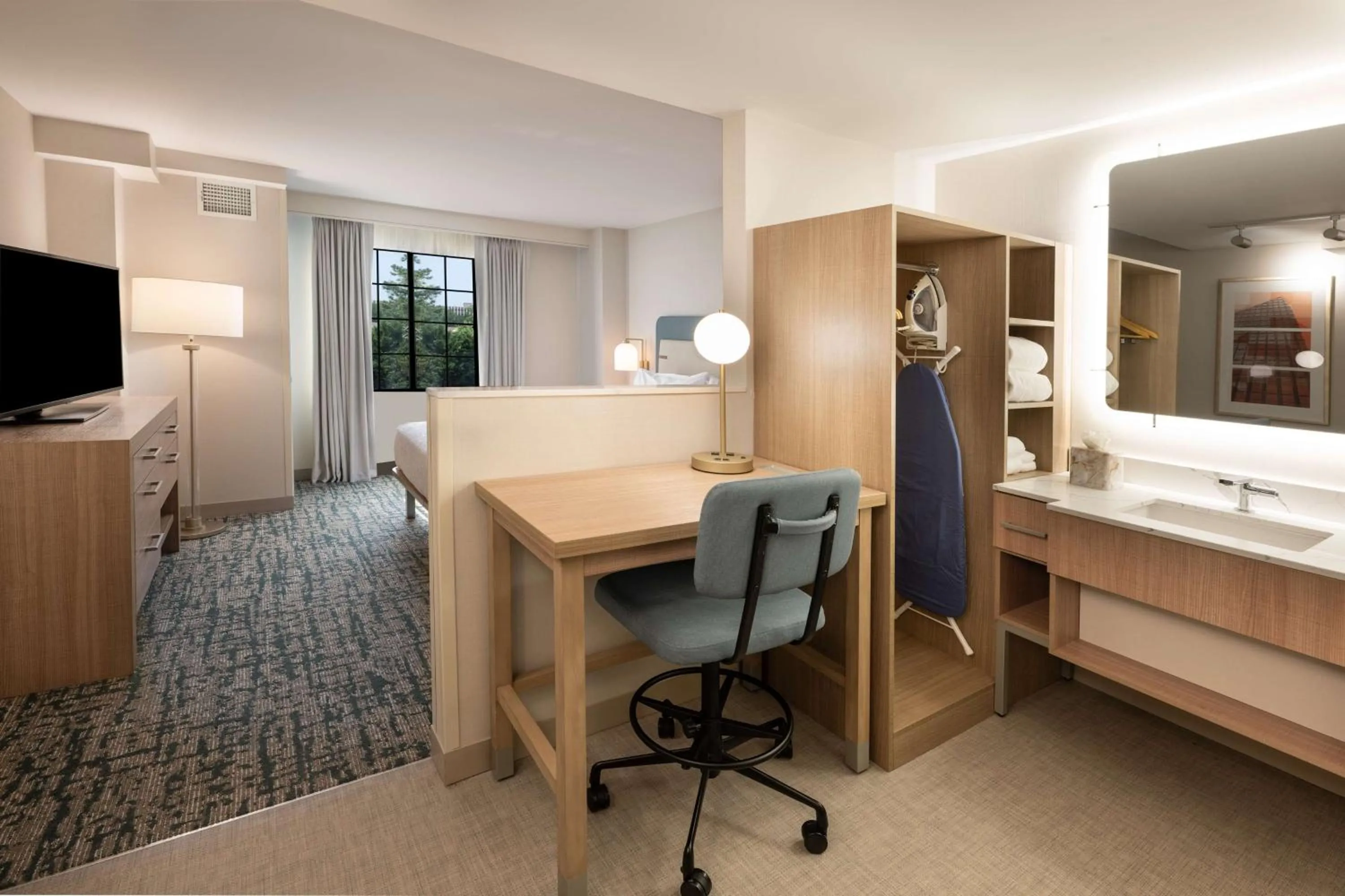 Efficiency King Suite  in Homewood Suites by Hilton Atlanta Buckhead Pharr Road