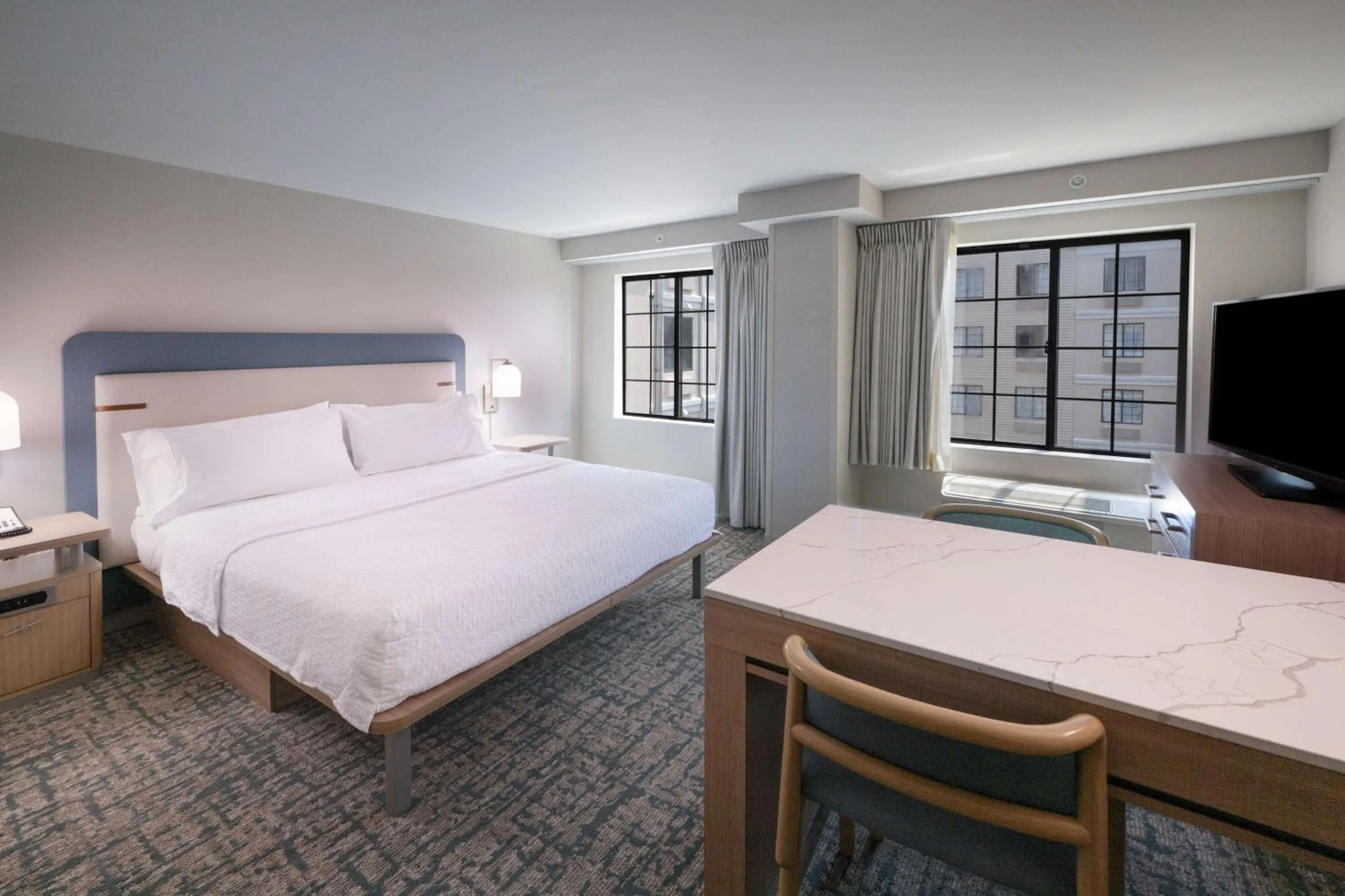 Deluxe Efficiency King Suite in Homewood Suites by Hilton Atlanta Buckhead Pharr Road