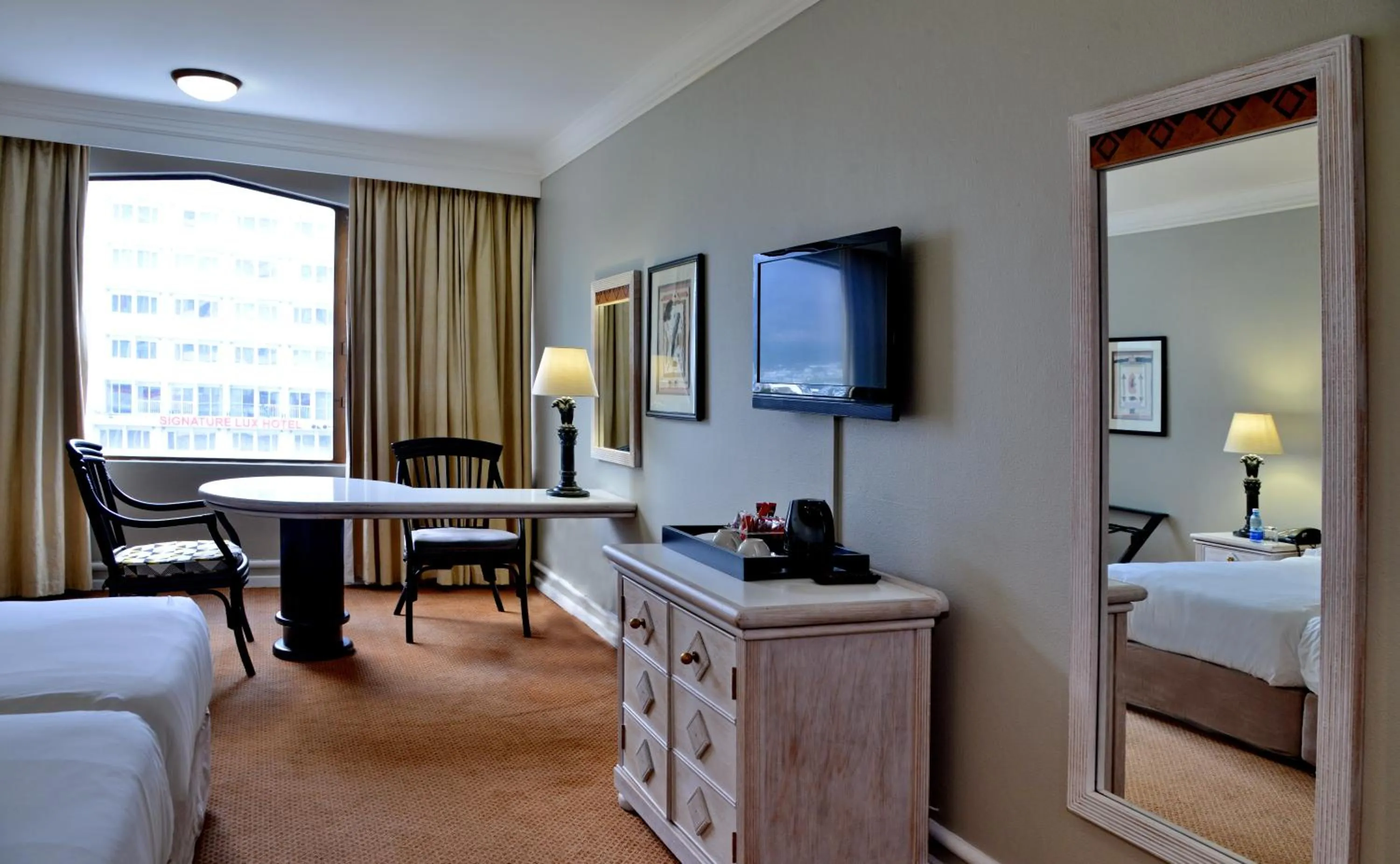 Standard Budget Twin Room in The Capetonian - Halal