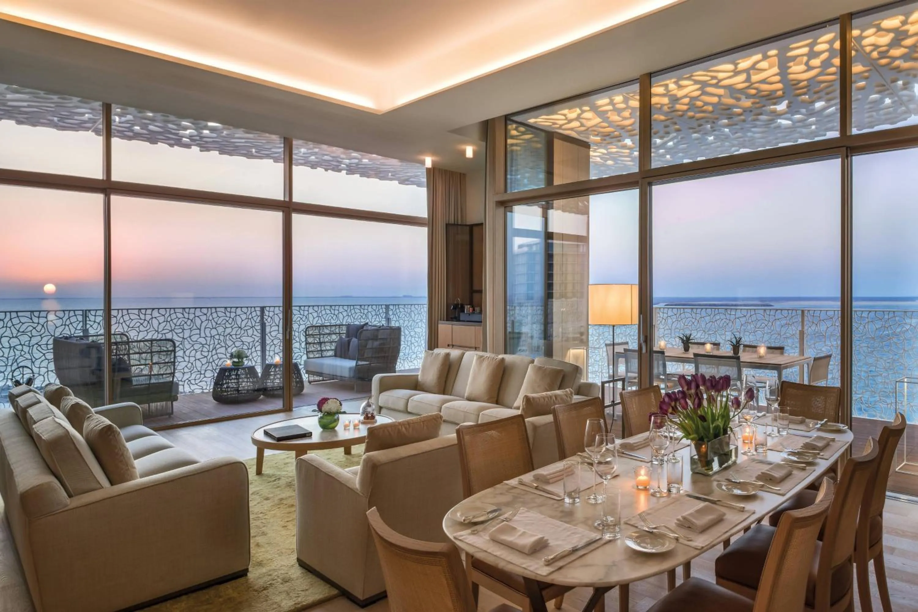 One-Bedroom Bvlgari Suite with Balcony in Bvlgari Resort Dubai