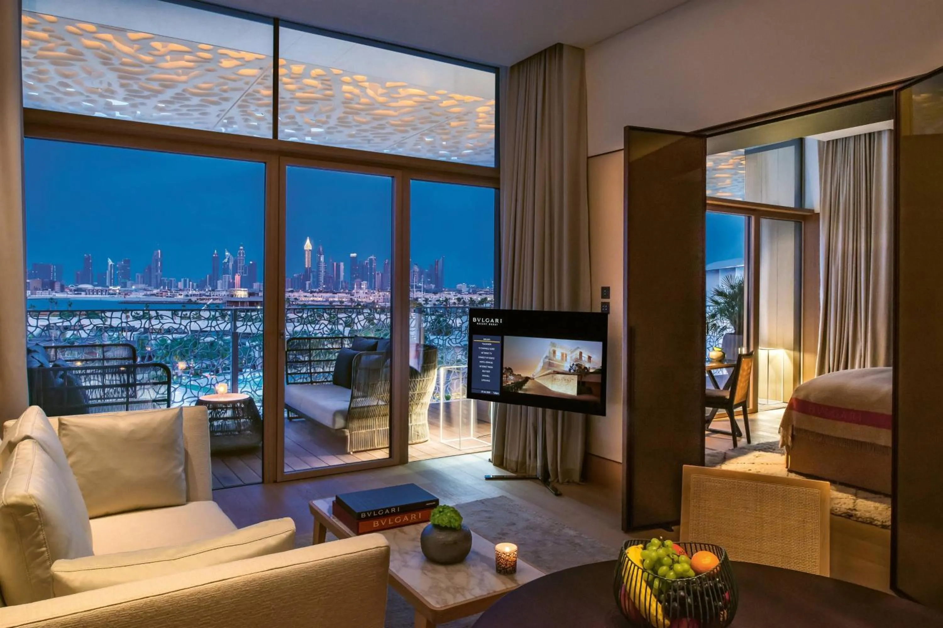 Deluxe King Suite with Balcony in Bvlgari Resort Dubai