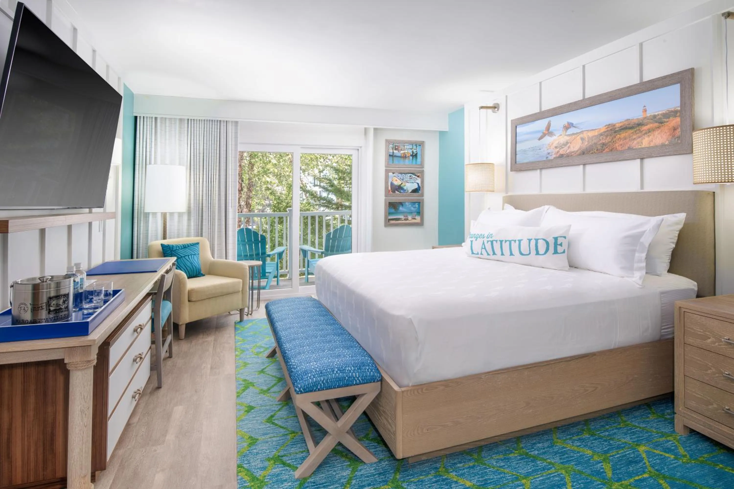 King Room with Balcony in Margaritaville Resort Cape Cod