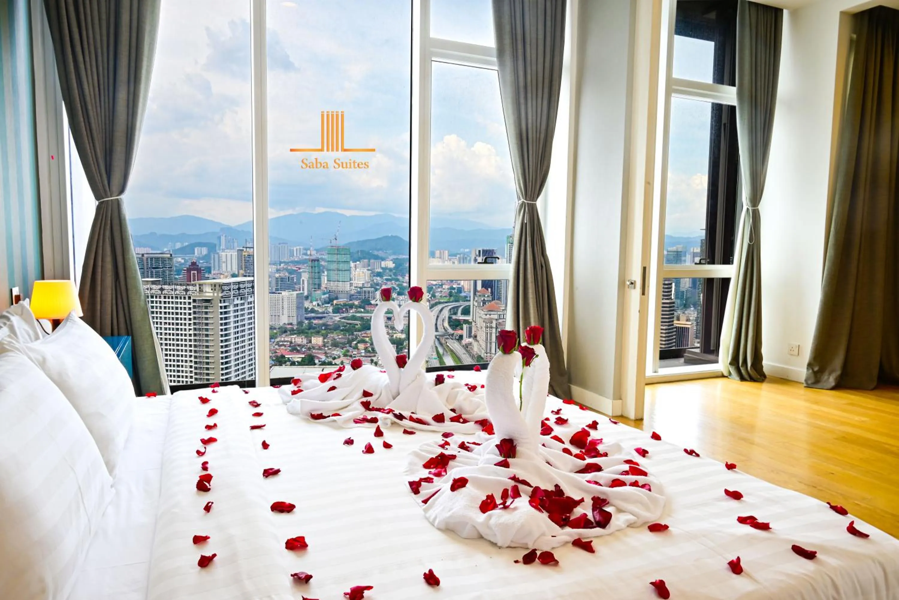 Deluxe Suite (High Floor KLCC Twin Tower View) in Saba Suites at Platinum KLCC Bukit Bintang Kuala Lumpur