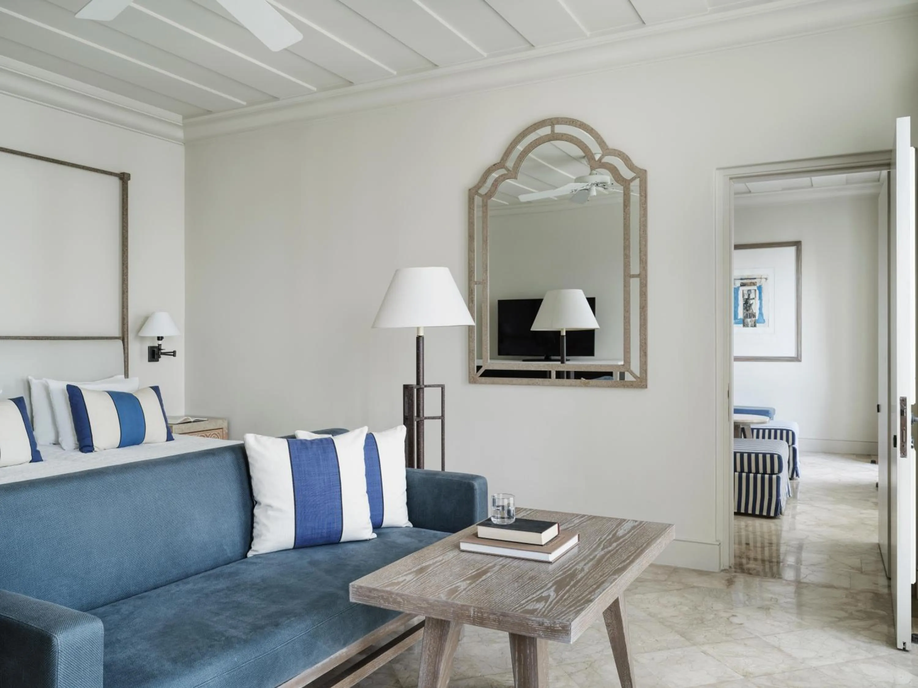 Interconnecting Junior Suite with Pool & Garden Studio with Sea View in Anassa