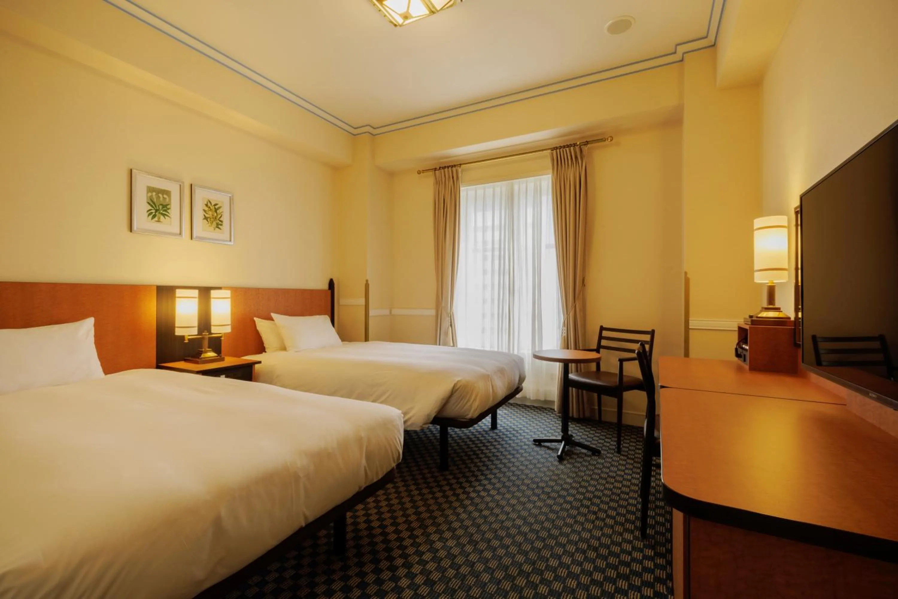 Top Floor Standard Twin Room - single occupancy in Hotel Monterey Sendai