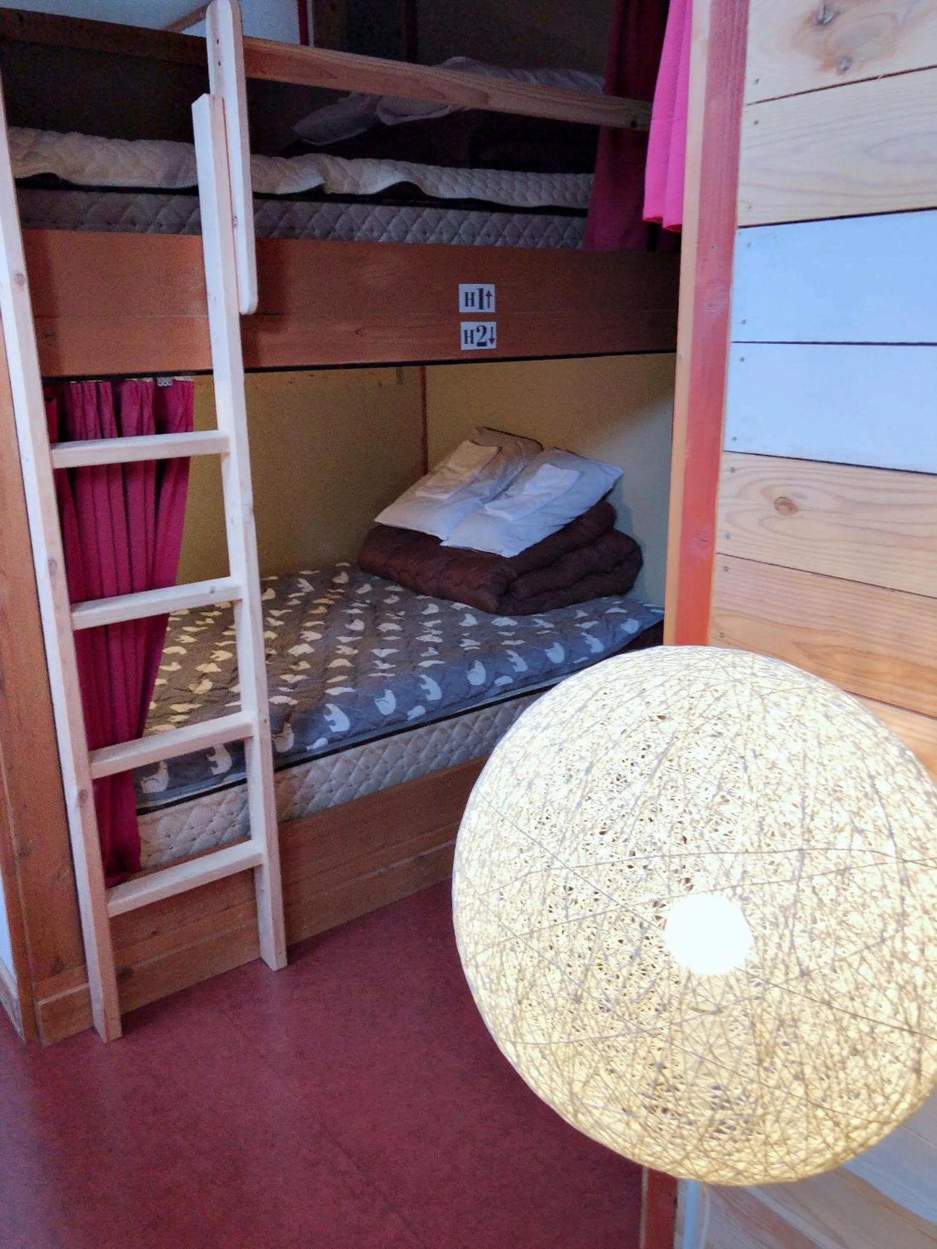Deluxe Double Bunk Bed in Mixed Dormitory Room in Nikko Park Lodge Tobu Station
