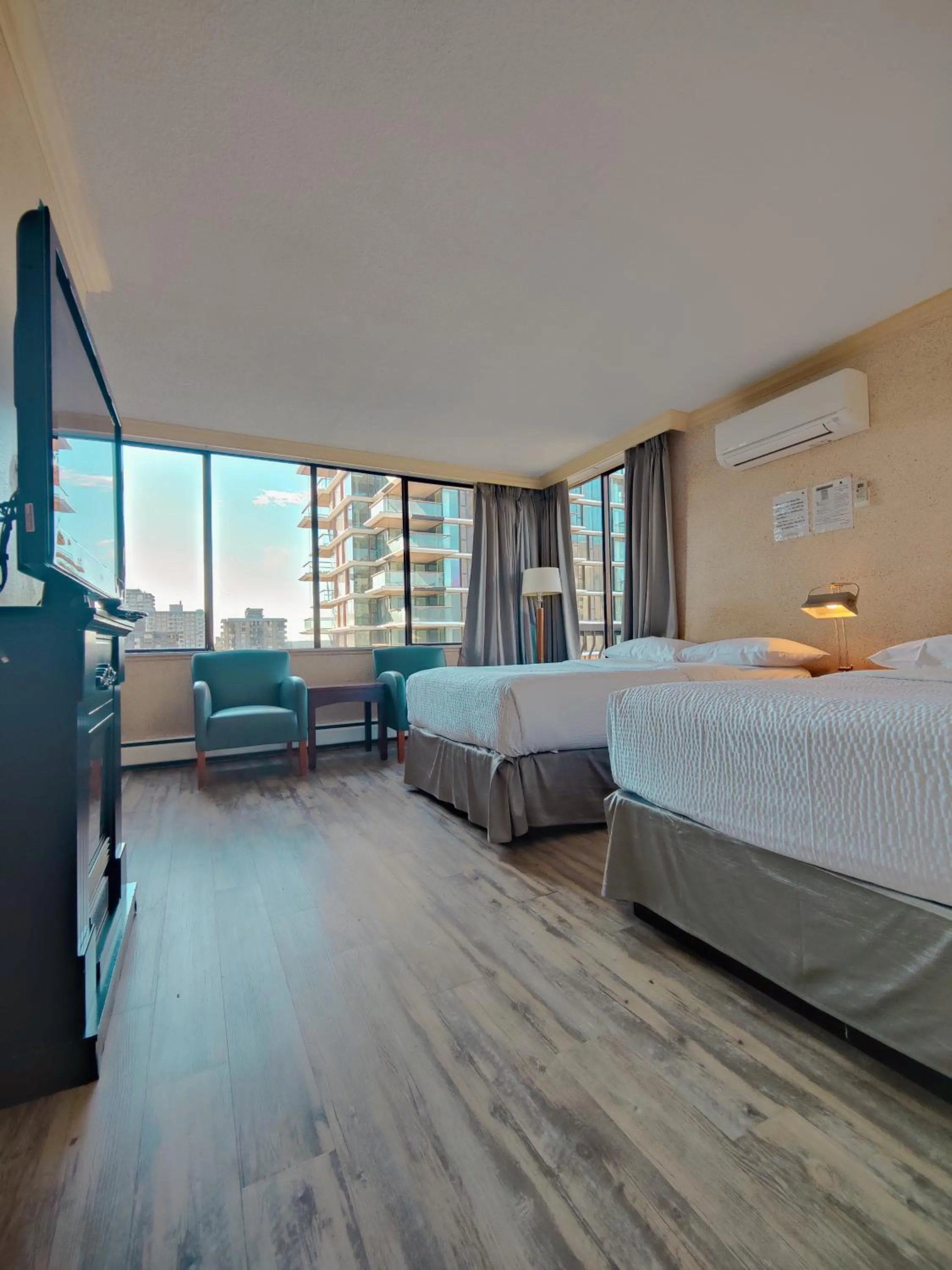 One Bedroom Apartment with Robson Street View in Divya Sutra Suites on Robson Downtown Vancouver