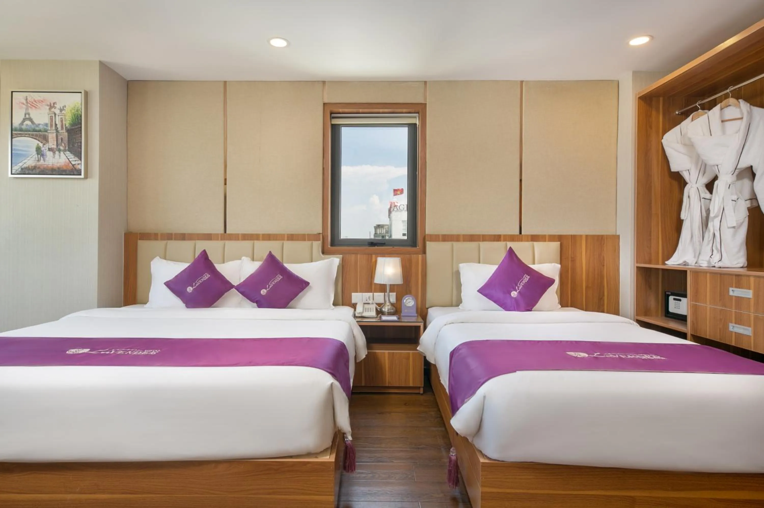 Deluxe Twin Room in Lavender Riverside Hotel
