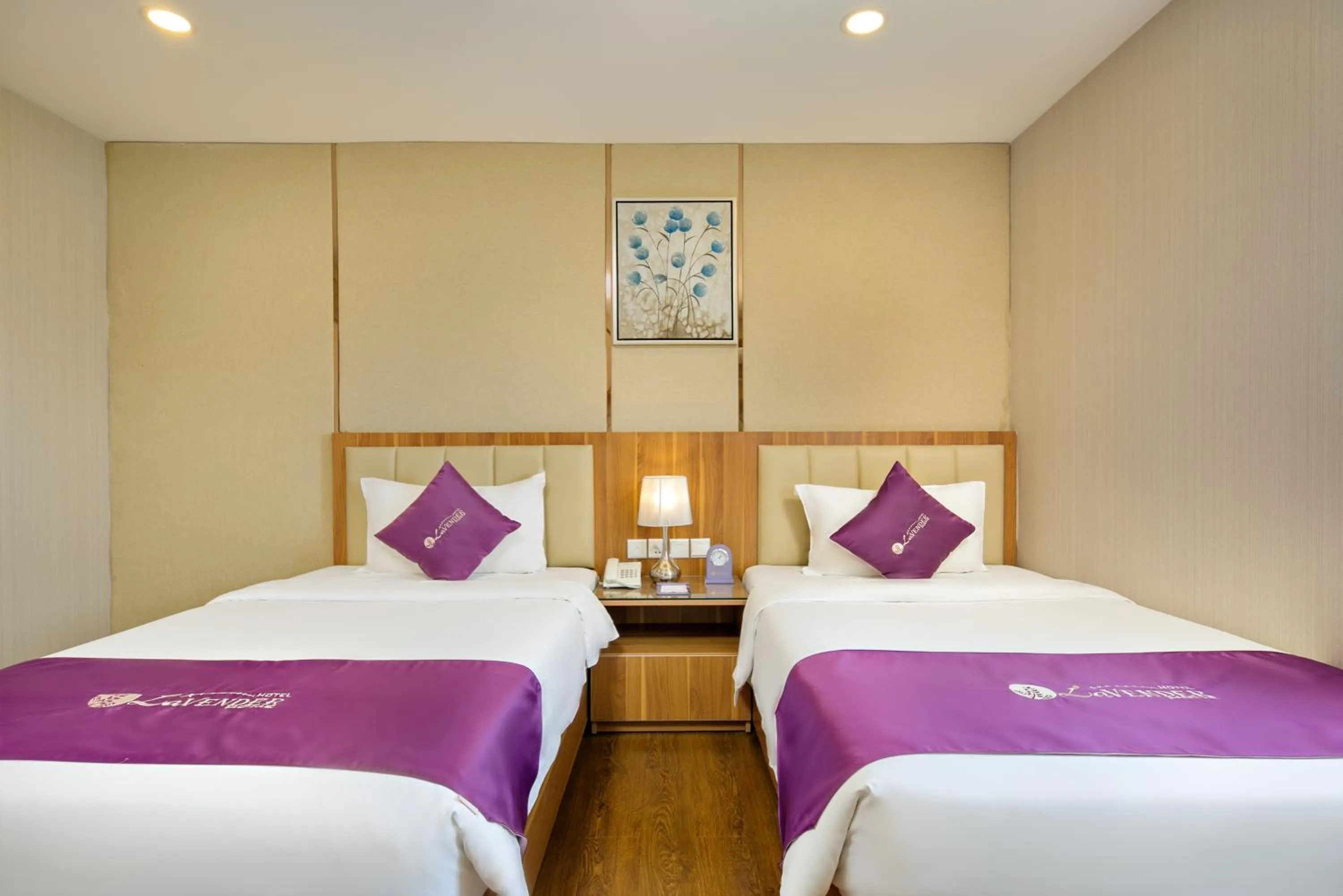 Superior Twin Room with City View in Lavender Riverside Hotel
