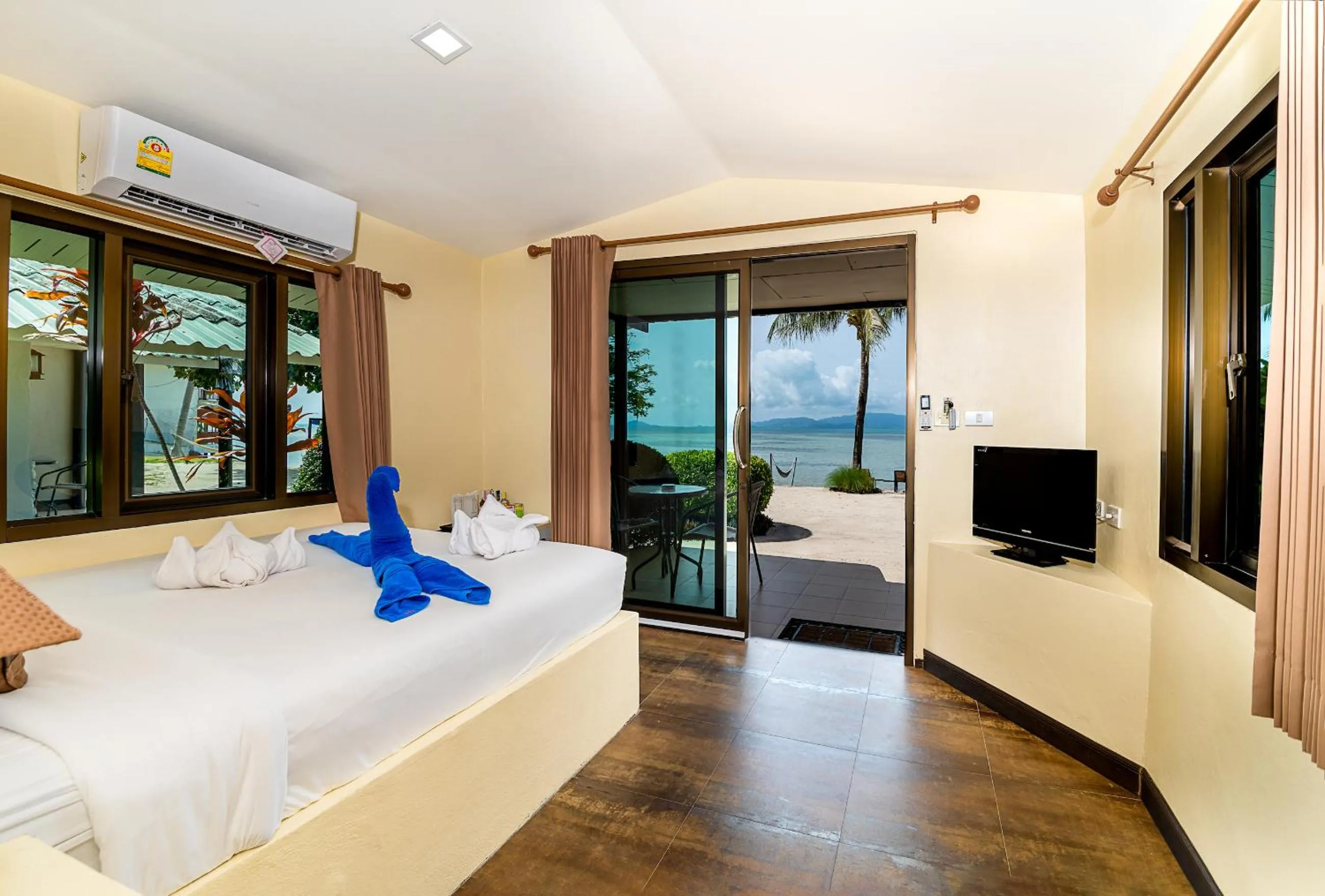 Double Room with Sea View in Phangan Beach Resort