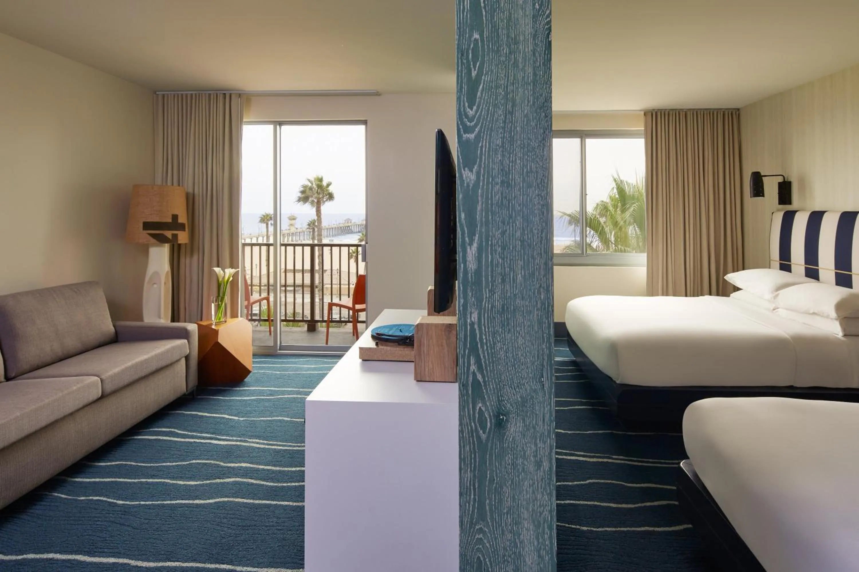 Studio Suite with Two Queen Beds - Oceanfront in Kimpton Shorebreak Huntington Beach Resort by IHG