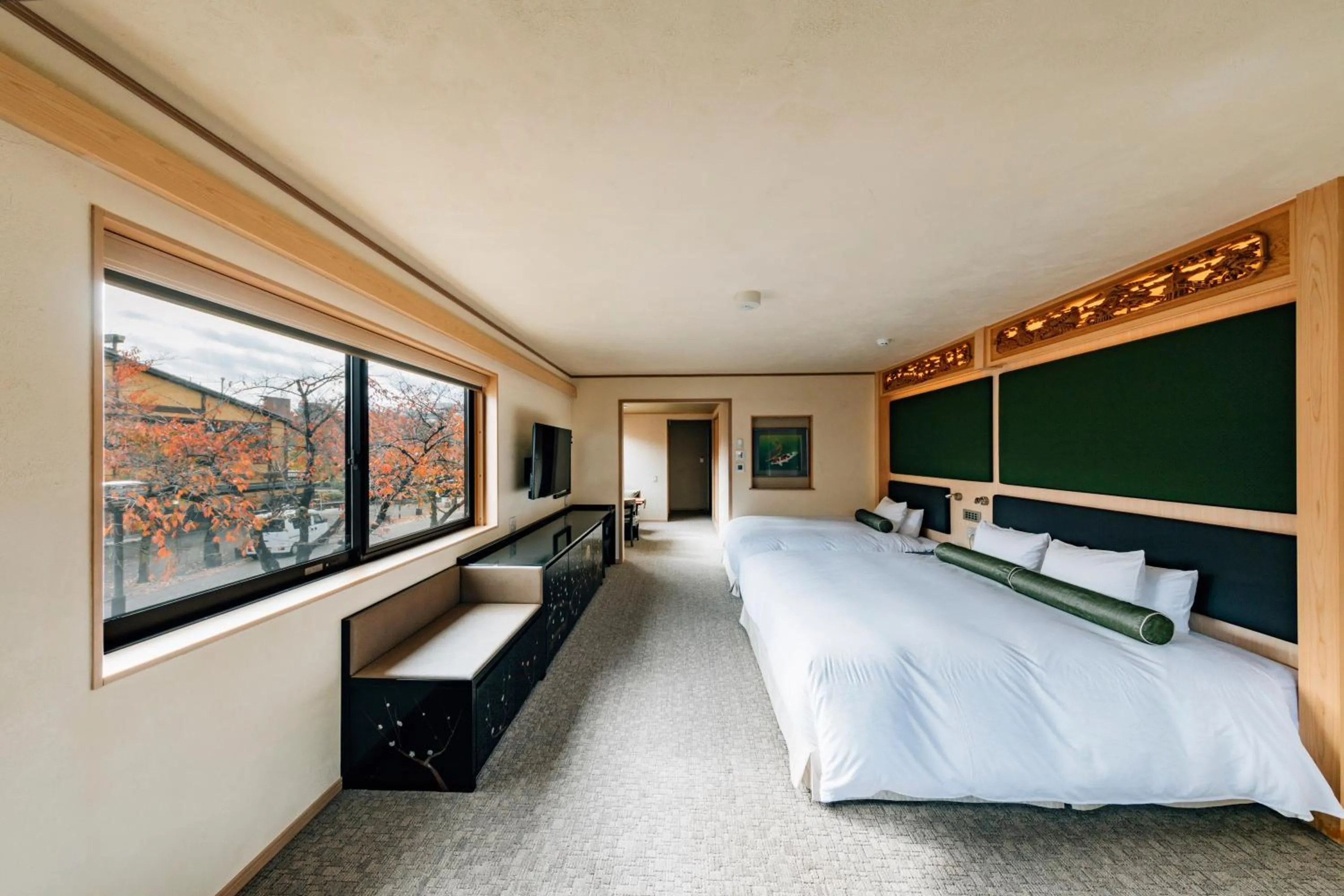Executive Twin Room with City View in Hotel Alza Kyoto