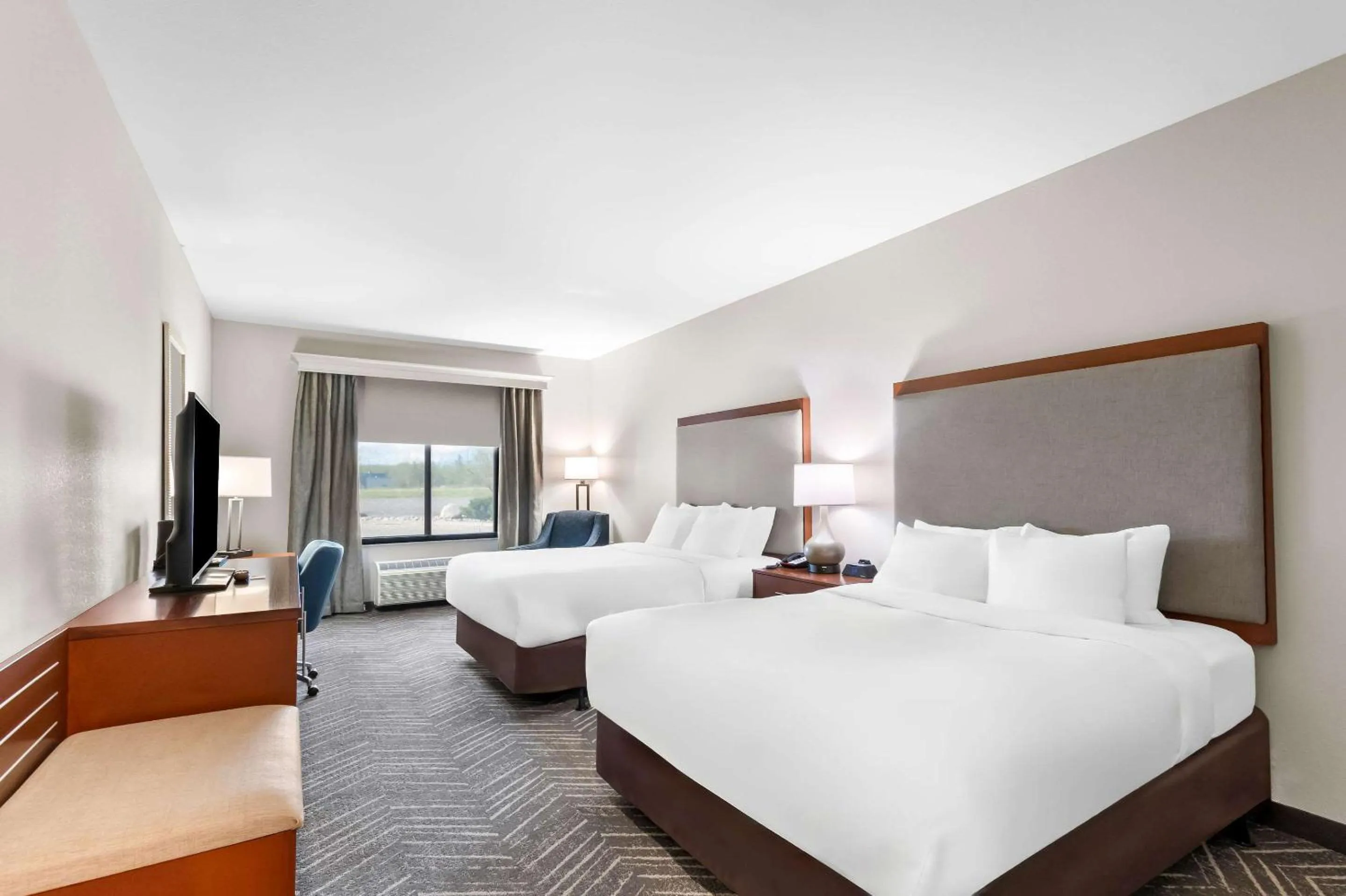 Queen Room with Two Queen Beds - Accessible/Non-Smoking  in Comfort Inn & Suites Mountain Iron and Virginia