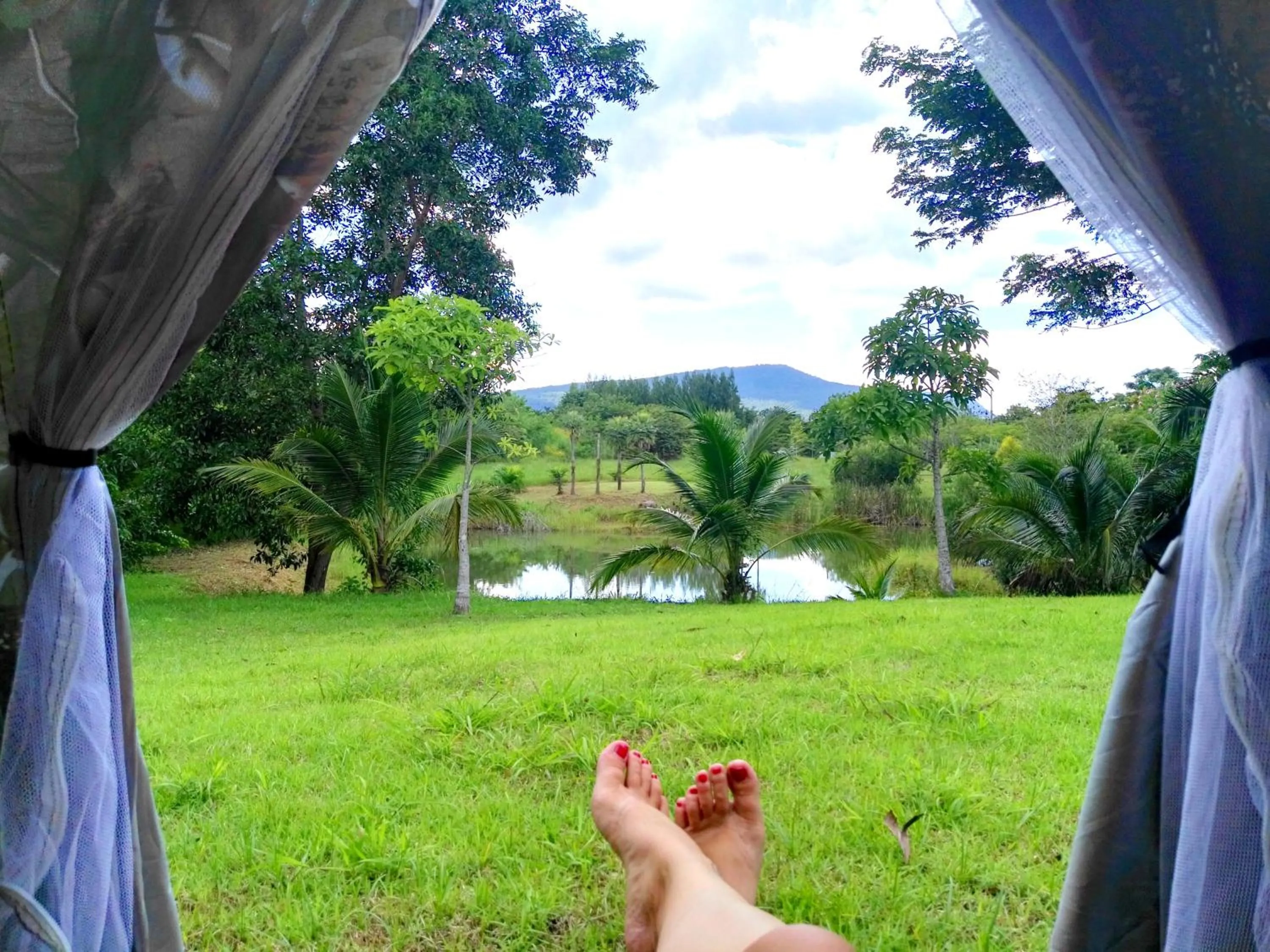 Tent - single occupancy in The Creek Villa