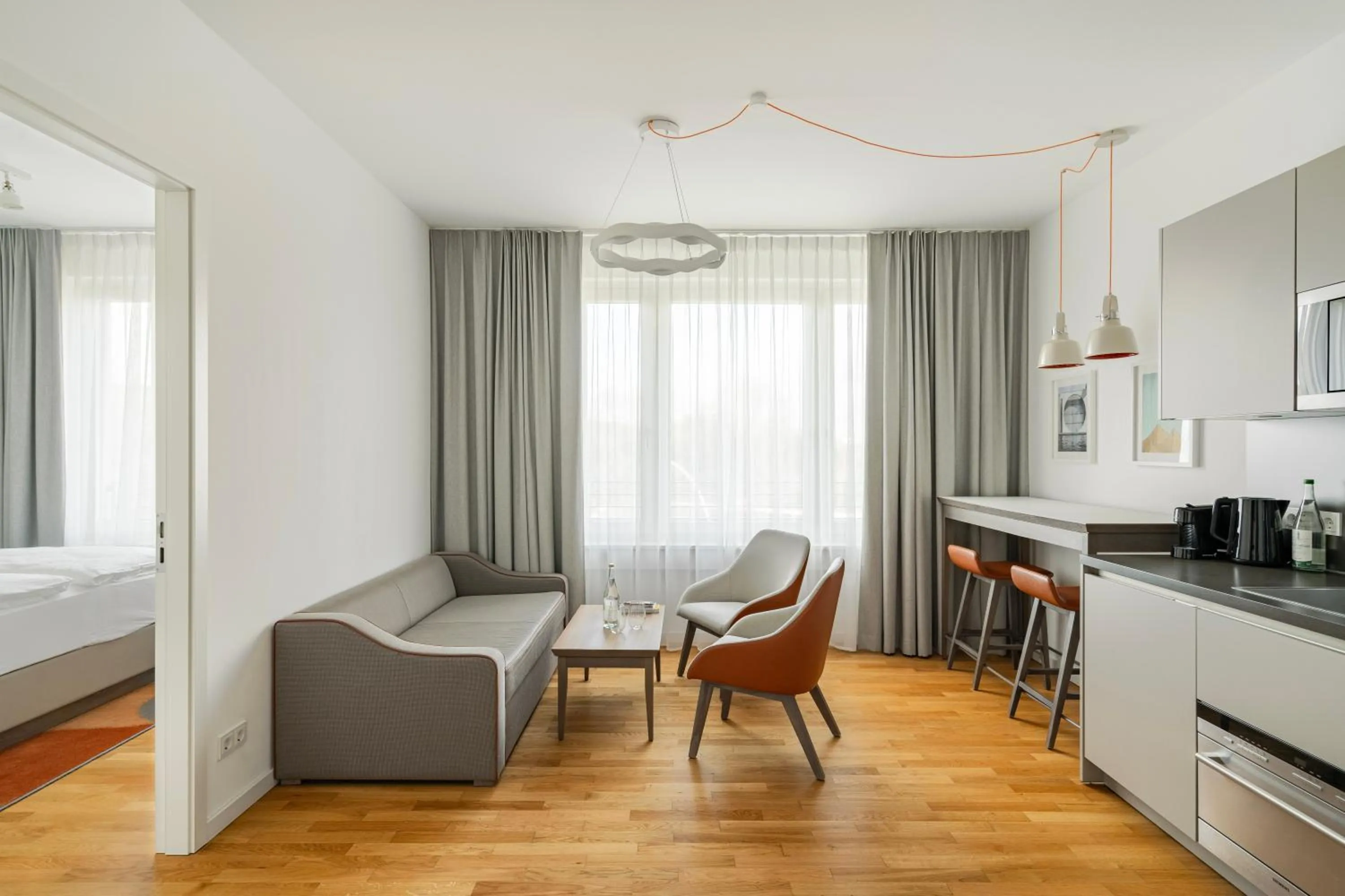 Apartment Suite with Living Area in HighPark Berlin am Potsdamer Platz