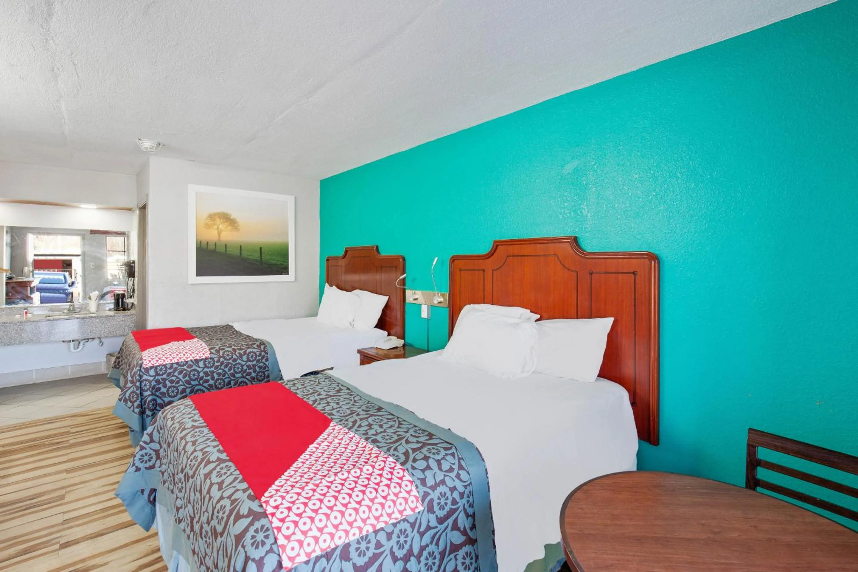 Double Room with Two Double Beds in Hotel O Columbia Downtown near I-65