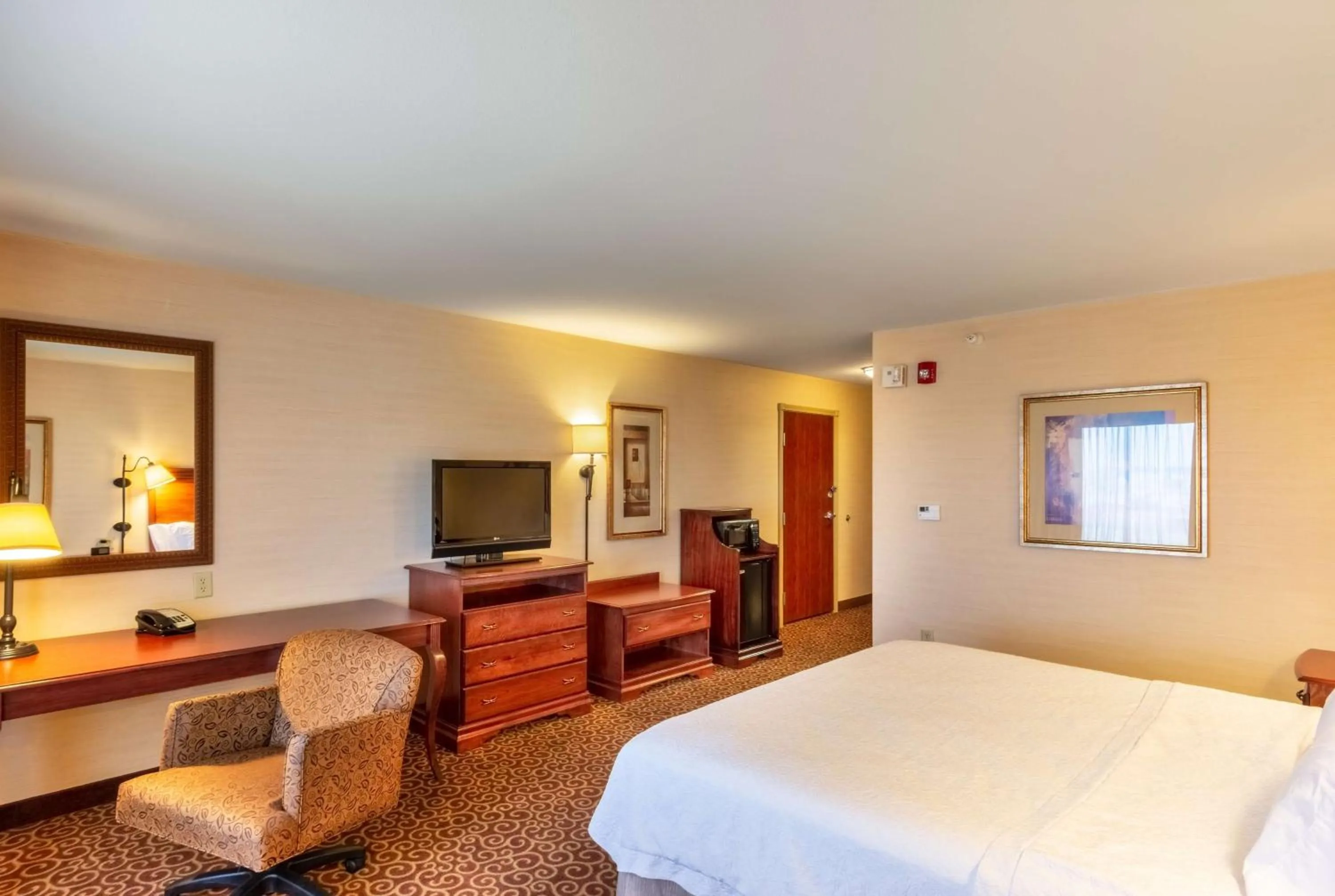 King Room with Accessible Tub - Mobility and Hearing Access/Non-Smoking in Hampton Inn Rawlins